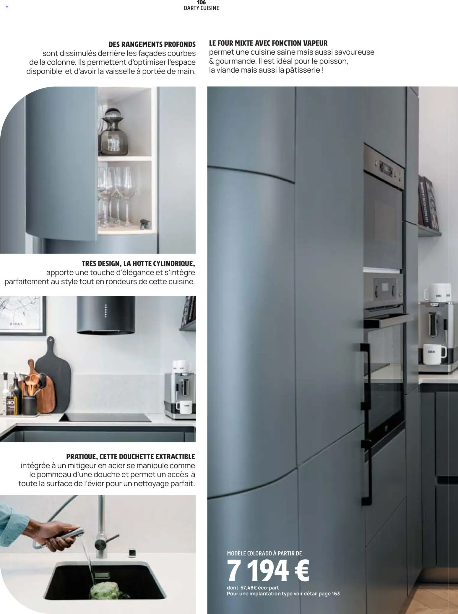 {H1} | Page: 106 | Produits: Four, Mais, Douche, Viande