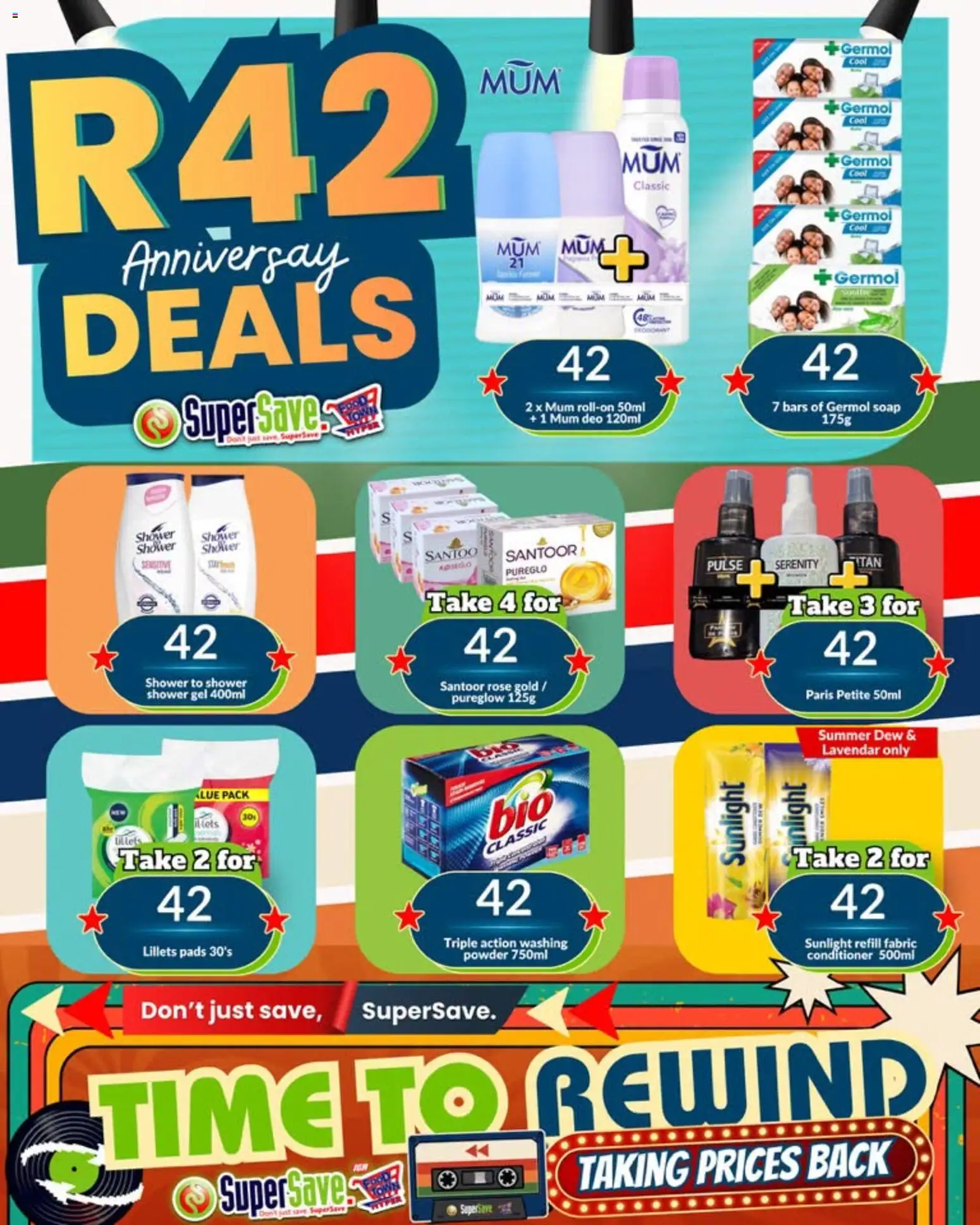 New Super Save catalogue – valid from 22/10/2026 | Page: 3 | Products: Shower, Pads, Conditioner, Soap