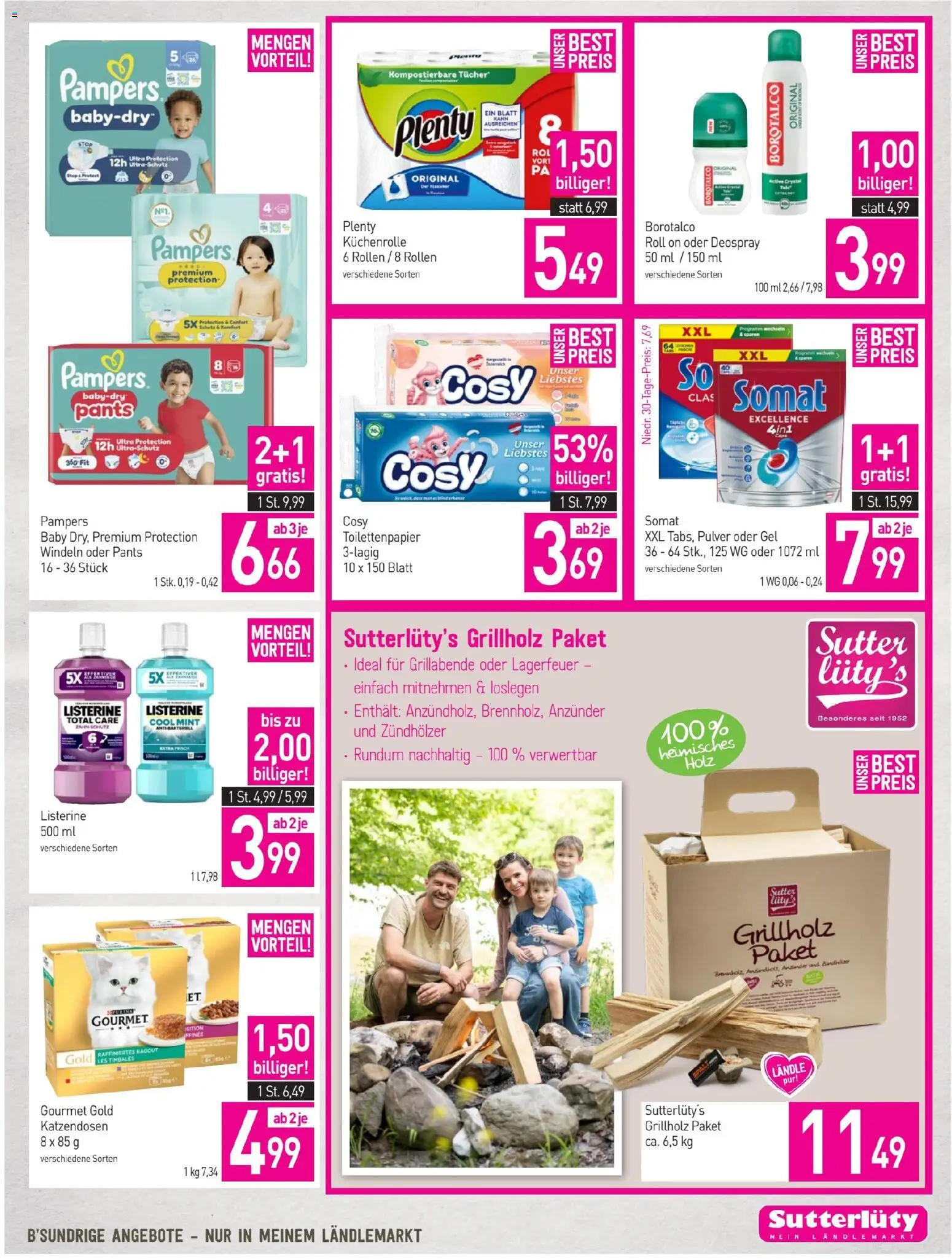 Sutterlüty Flugblatt gültig ab 25.06.2026 | Seite: 19 | Produkte: Pampers