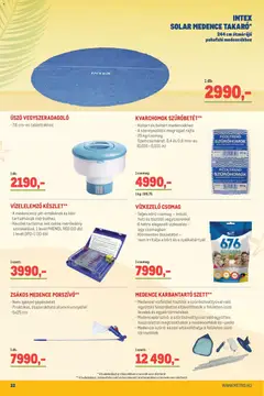 Metro Nyári katalógus 2026/07 - amely érvényes a következő dátumtól: 2026.07.01. | Oldal: 22 | Termékek: Porszívó, Medence