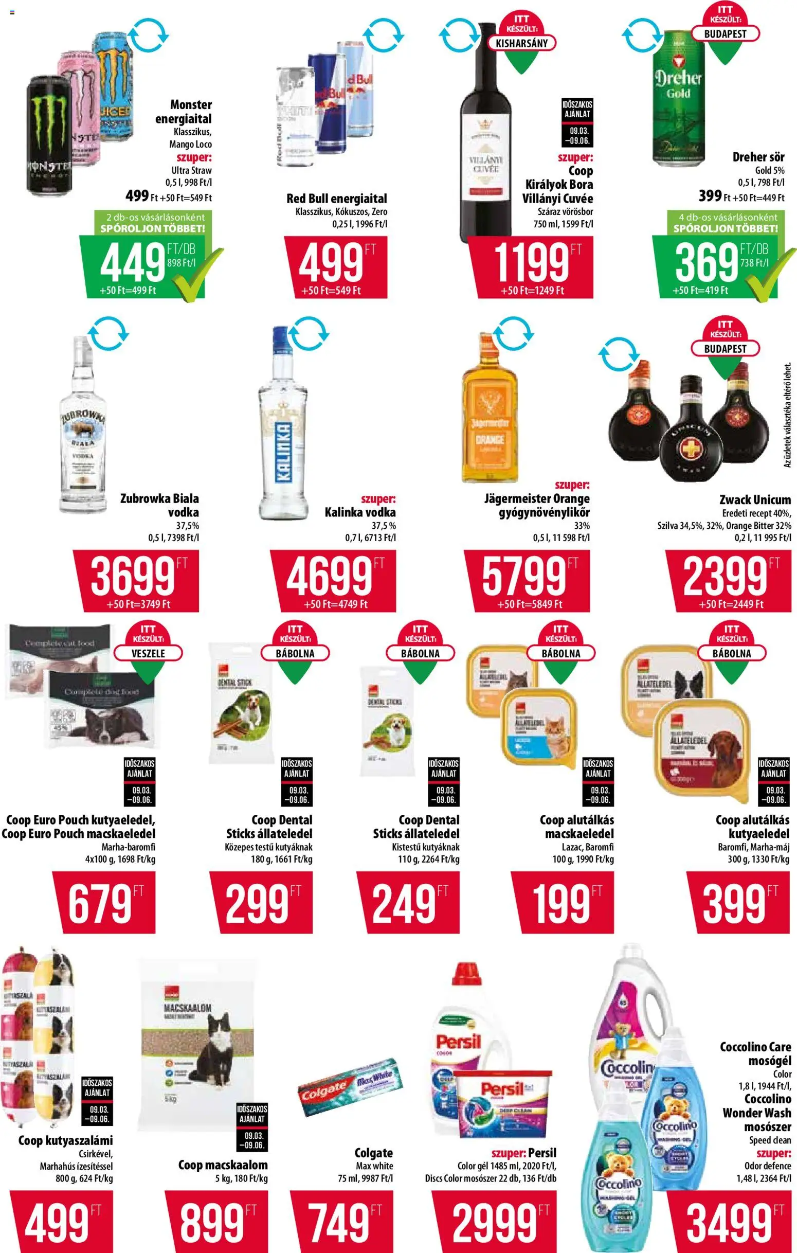 COOP akciós ujság - amely érvényes a következő dátumtól: 2026.09.03. | Oldal: 11