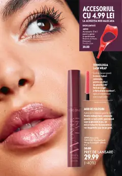 Ofertele Oriflame valabile de la 09.09.2026 | Pagină: 7 | Produse: Mascara, Apă