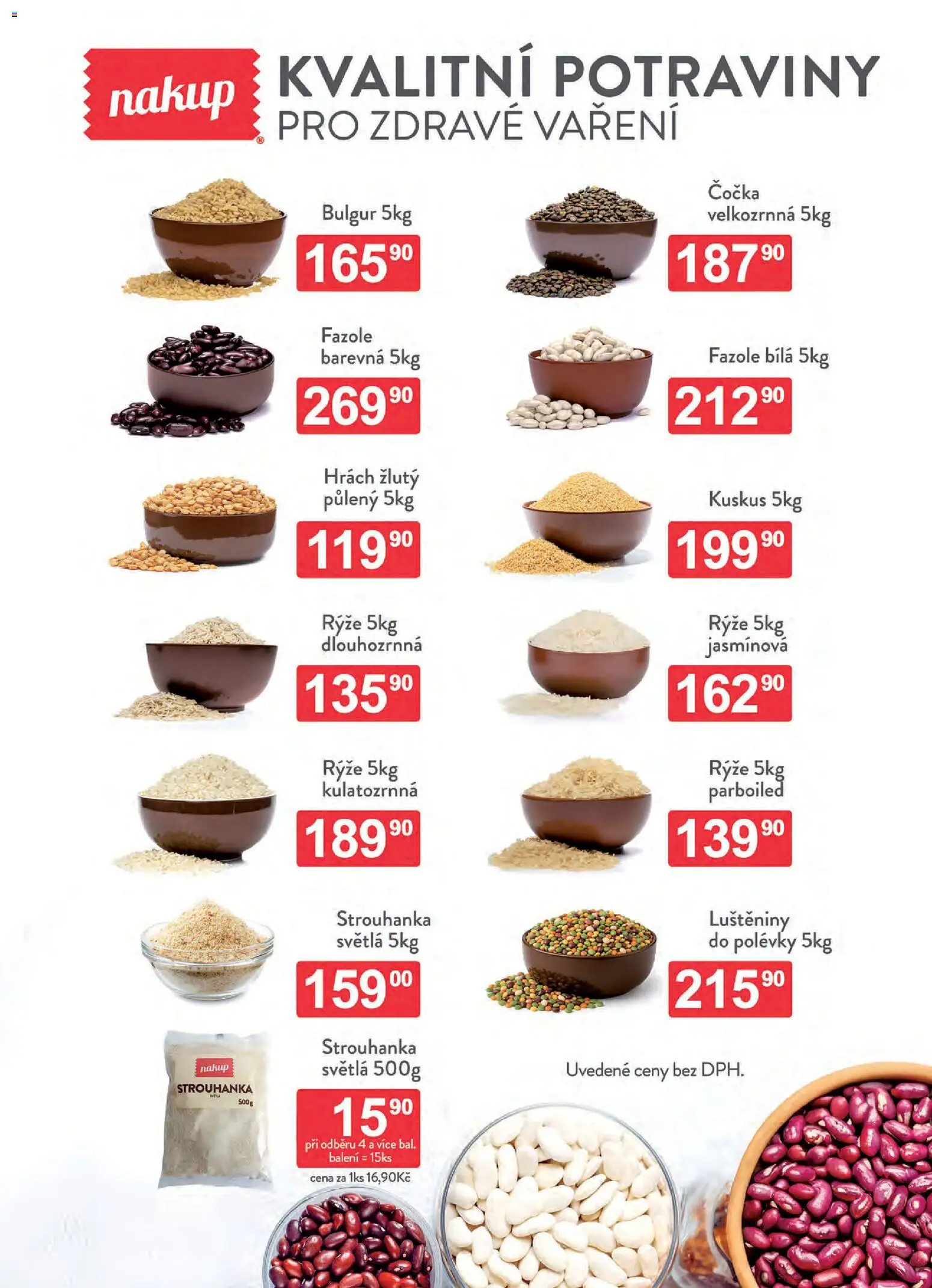 Astur & Qanto leták - Velkoobchod 04/2026 od 01.04.2026 | Strana: 156 | Produkty: Čočka, Bulgur, Kuskus, Jasmínová rýže