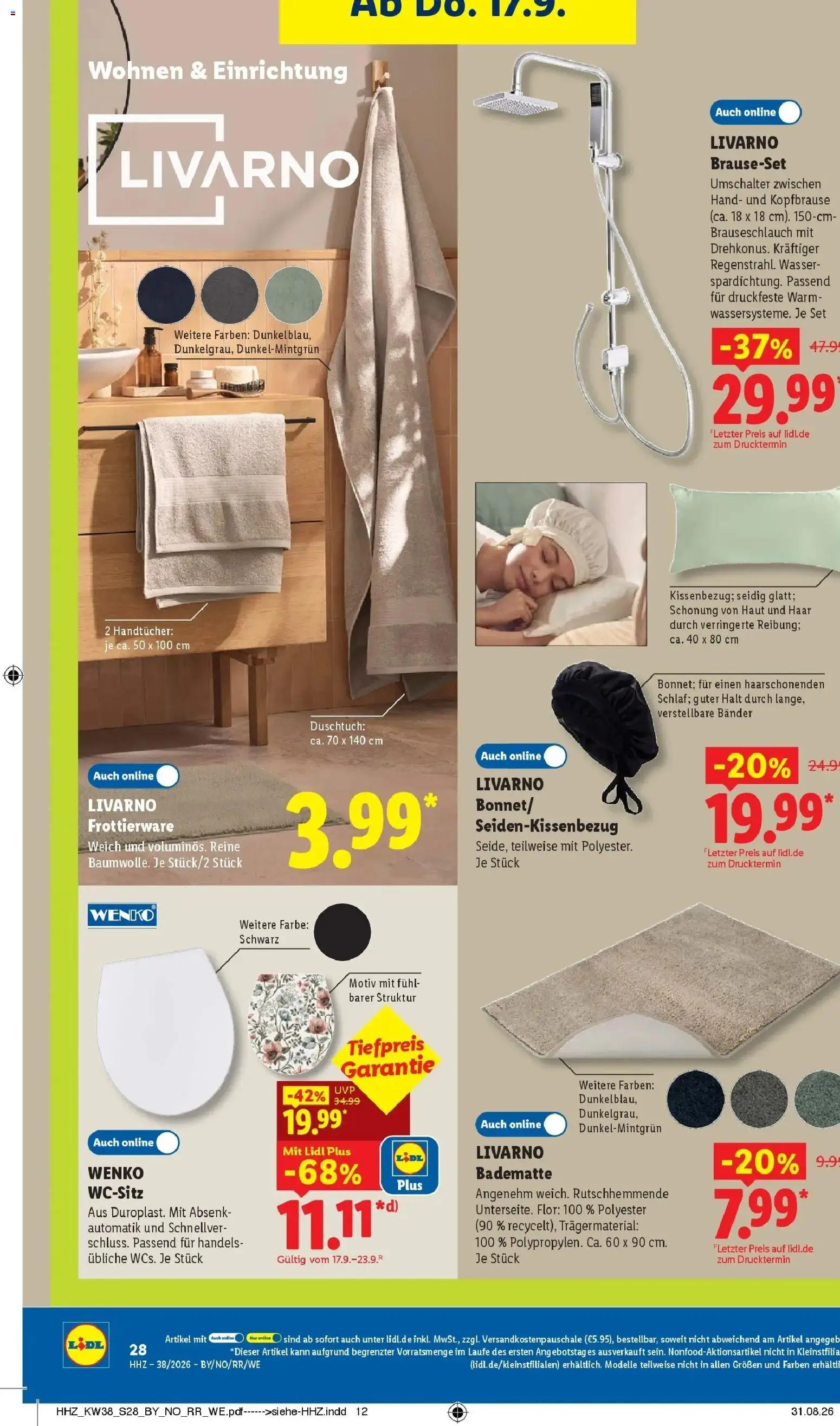 Lidl Prospekt Wahlstedt (ab 14.09.2026) zum Blättern » Angebote | Seite: 48 | Produkte: Wasser