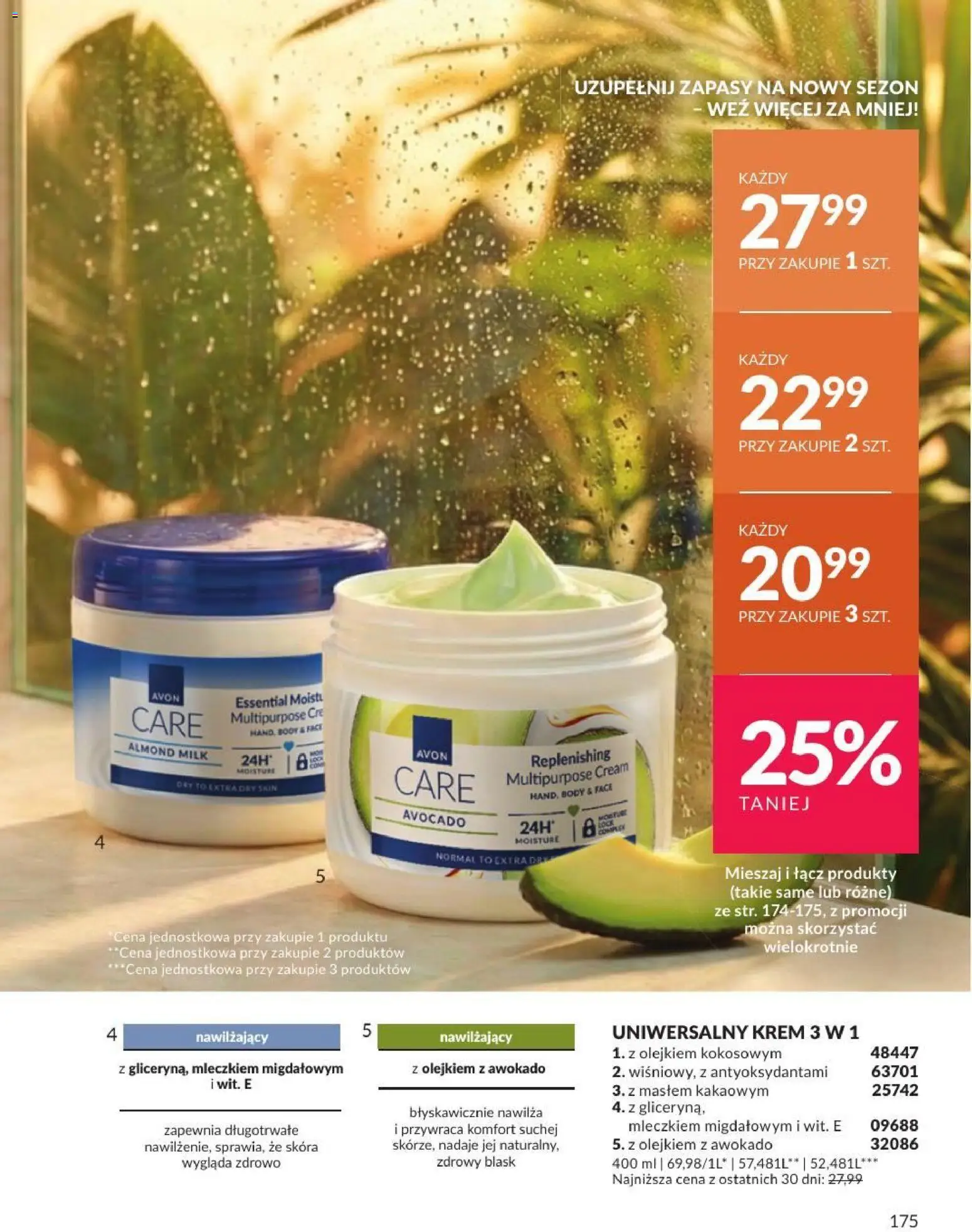 Avon Katalog 8 2026 od 01.08.2026 | Strona: 175 | Produkty: Body, Krem, Awokado
