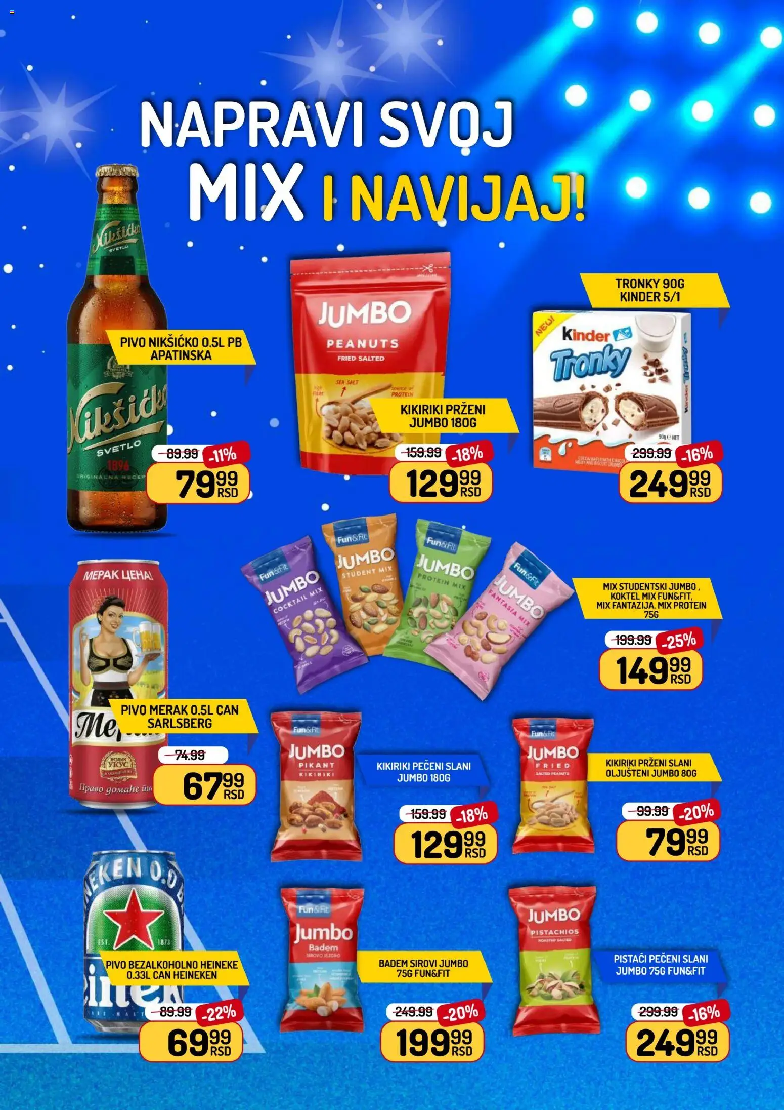 Aman katalog - važi od 06.06.2026 | Strana: 3 | Proizvode: Heineken, Protein, Pistaći, Pivo