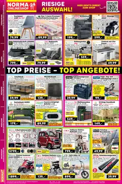 Norma Onlineshop ab 21.09.2026 gültig | Seite: 2 | Produkte: Tasche, Gewicht, Relaxsessel, Batterie