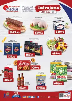Medius katalog - pregled Medius kataloga - važi od 05.05.2026