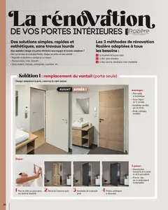 Gedimat - Prévisualisation de Gedimat catalogue valide à partir de 01.04.2026 | Page: 20 | Produits: Porte, Prise, Portes, Cadre