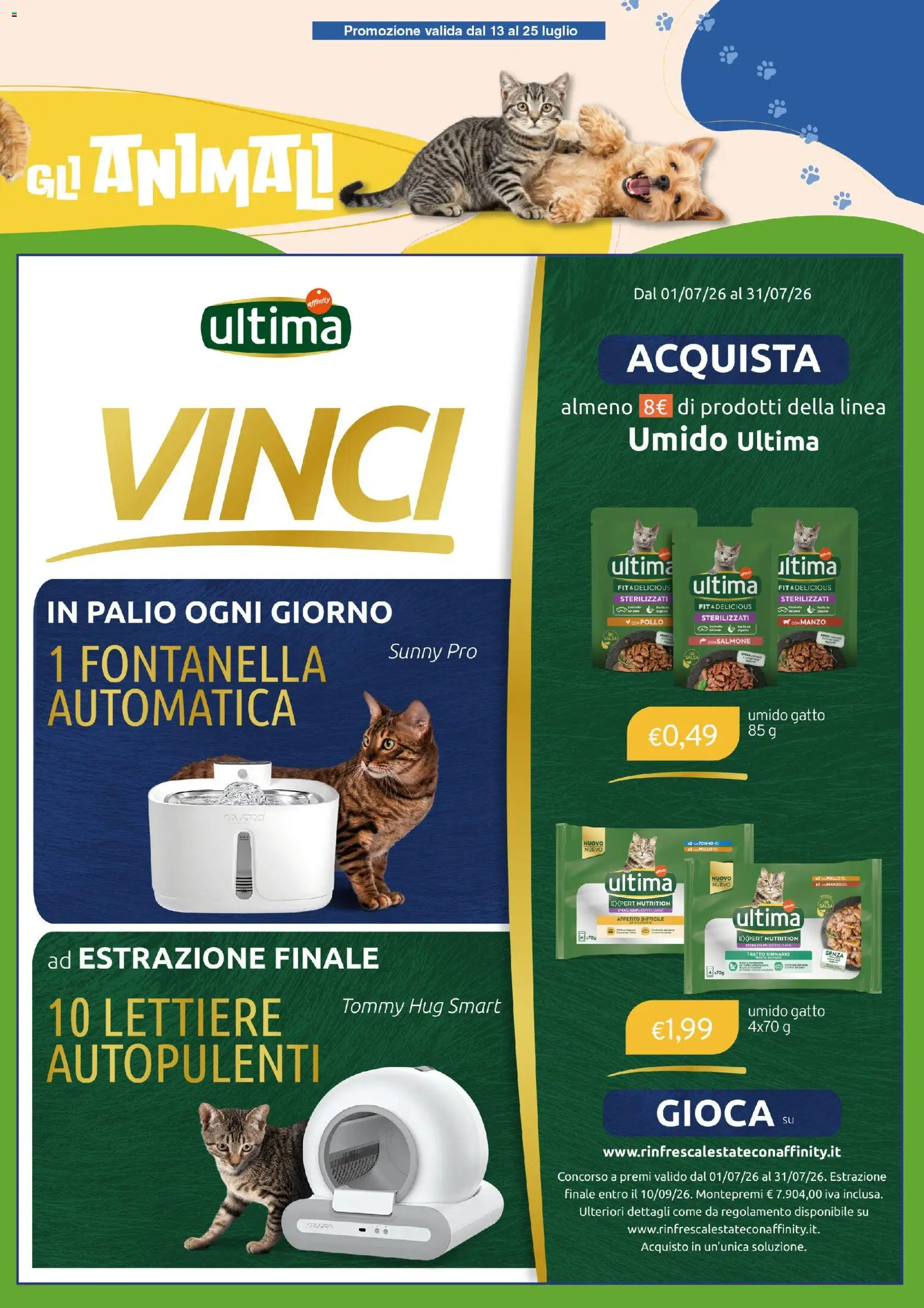 Volantino Sirene Blu del 13/07/2026 | Pagina: 3 | Prodotti: Pollo, Salmone, Manzo, Tonno