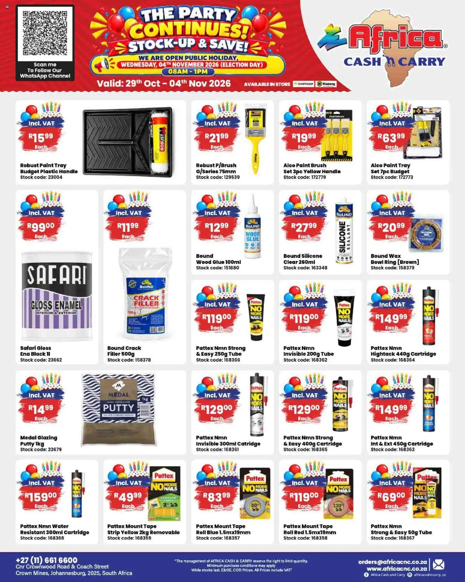 New Africa Cash & Carry catalogue – valid from 29/10/2026 | Page: 46