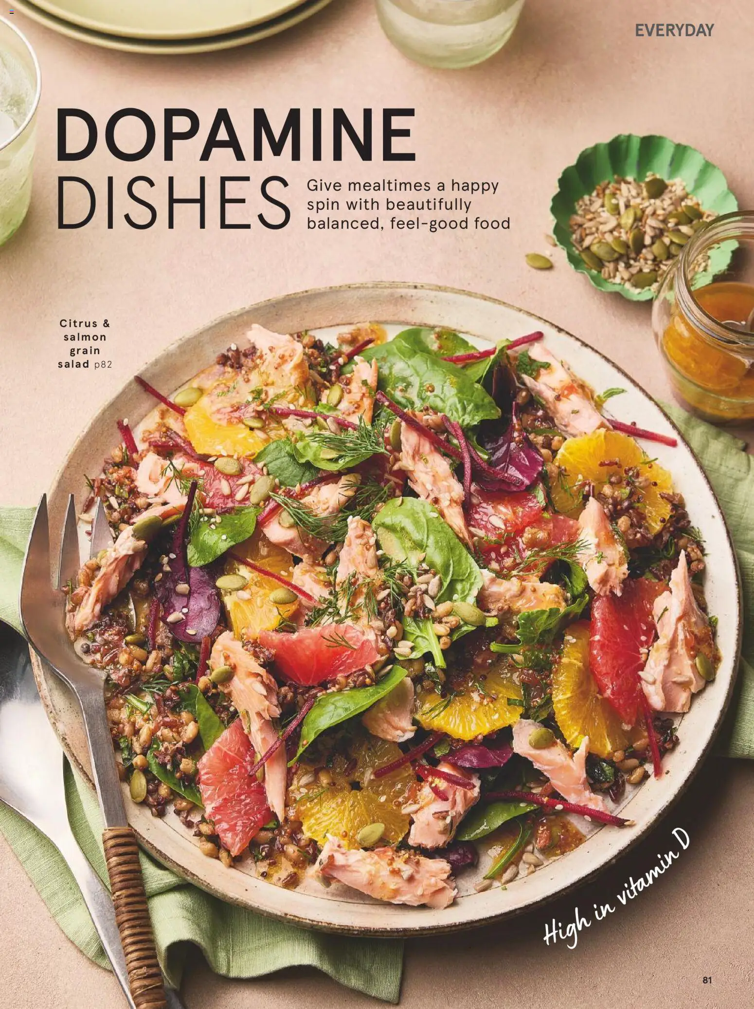 {H1} | Page: 81 | Products: Salmon, Salad