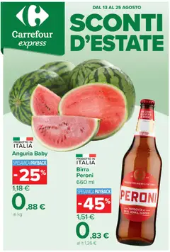Anteprima del volantino Carrefour volantino valido a partire dal 13/08/2026