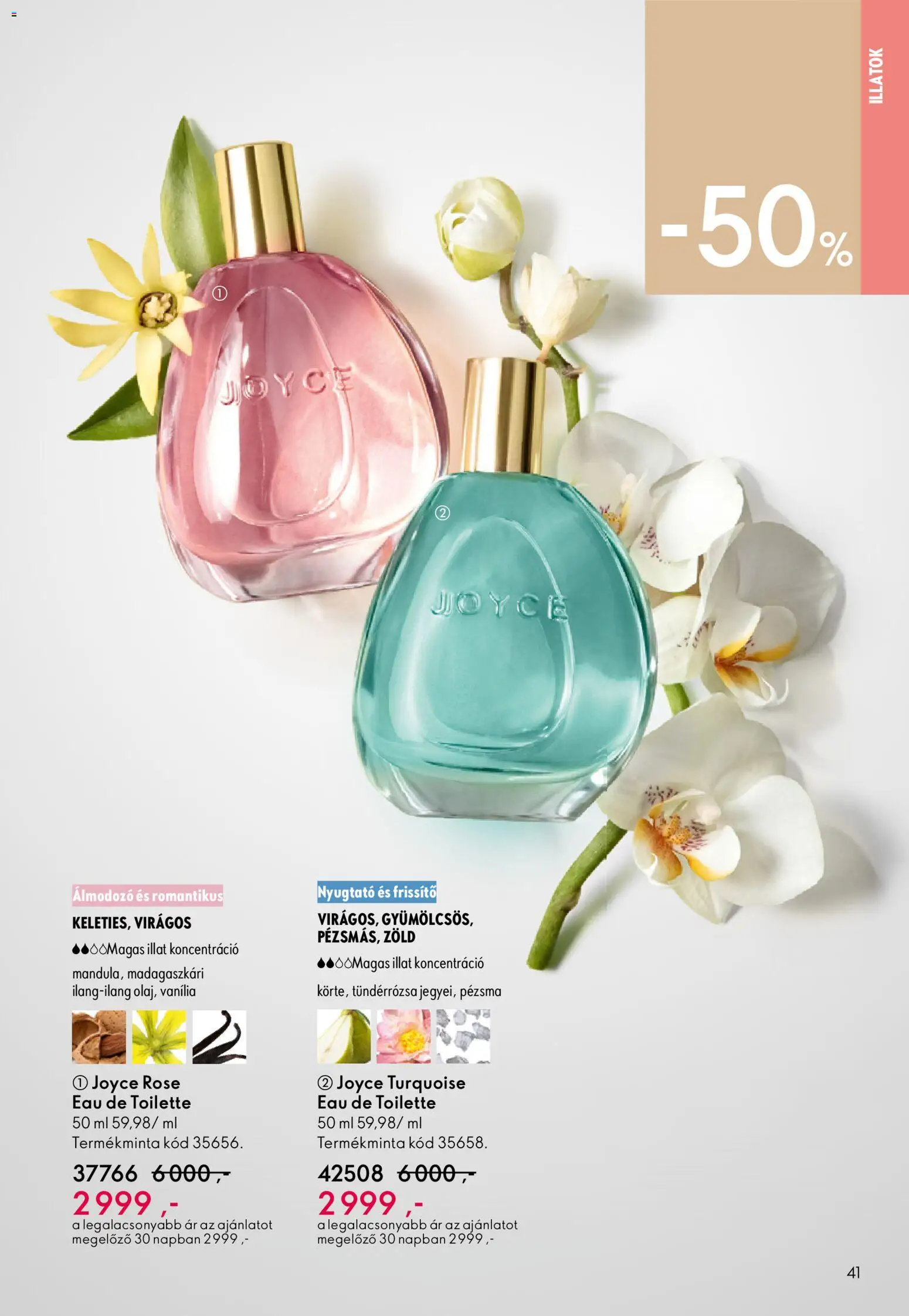 Oriflame akciós ujság - amely érvényes a következő dátumtól: 27.05.2026 | Oldal: 41