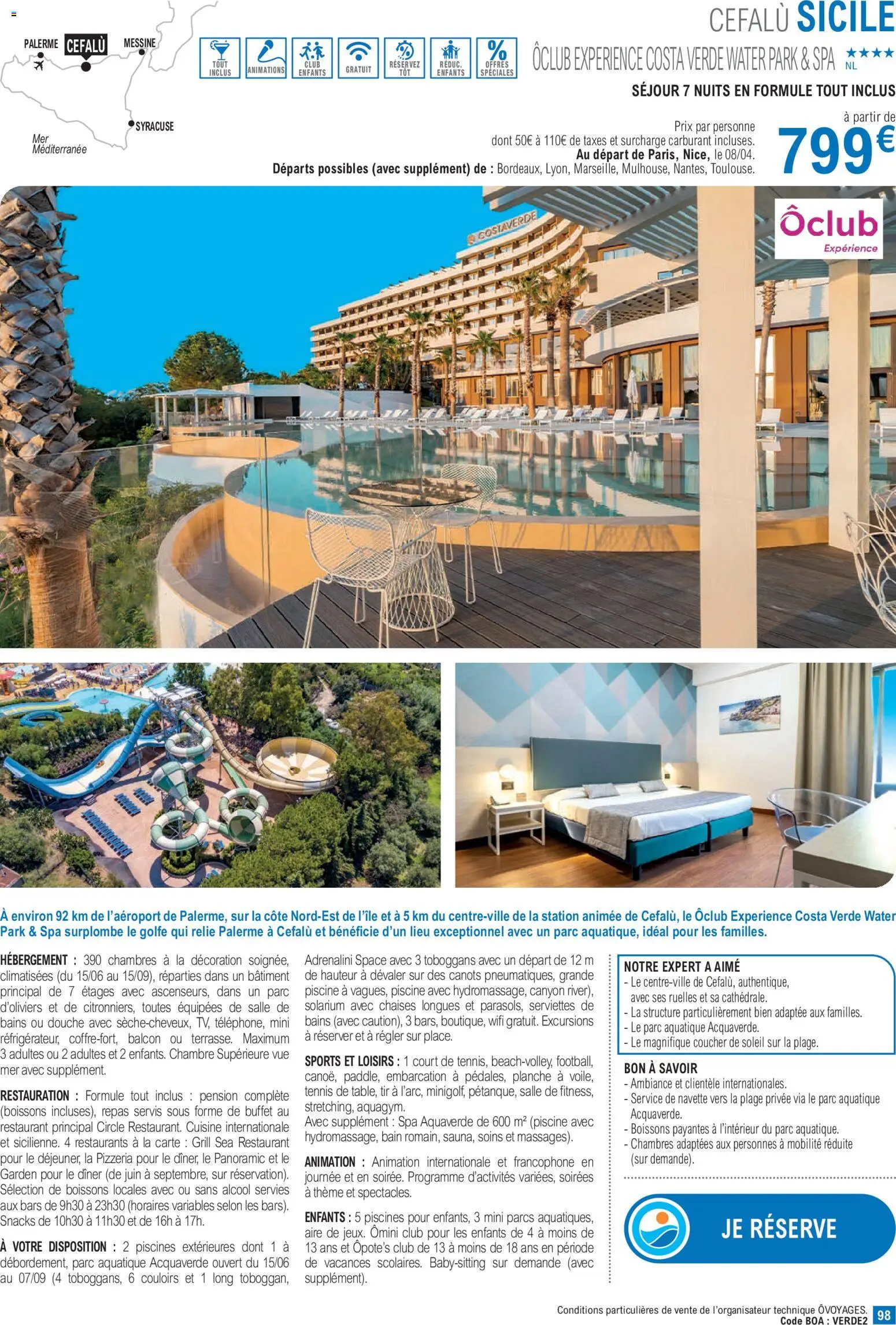 {H1} | Page: 98 | Produits: Alcool, Snacks, Grill, Décoration