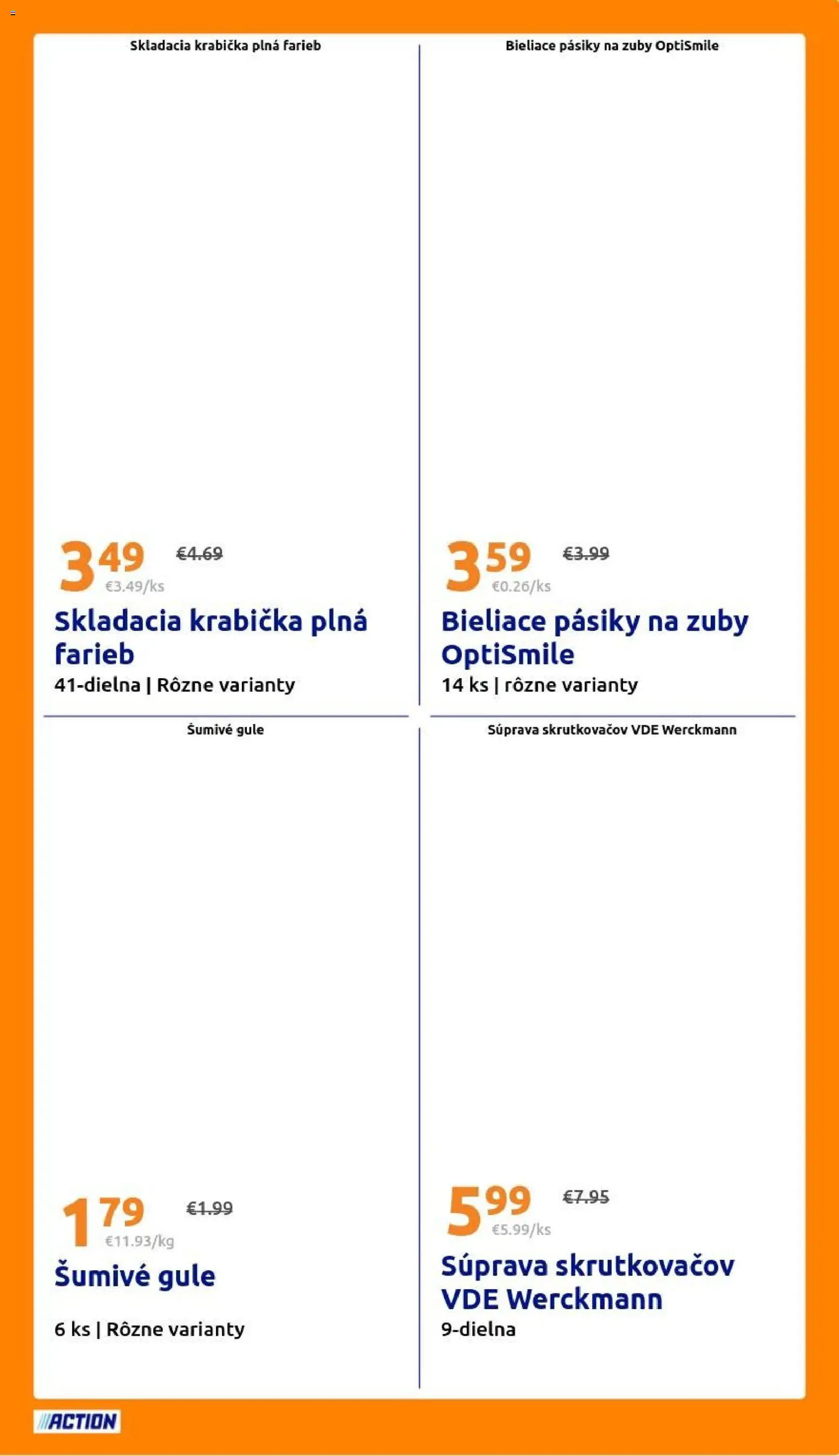 Nové Action akcie – leták je platný od 12.08.2026 | Strana: 27