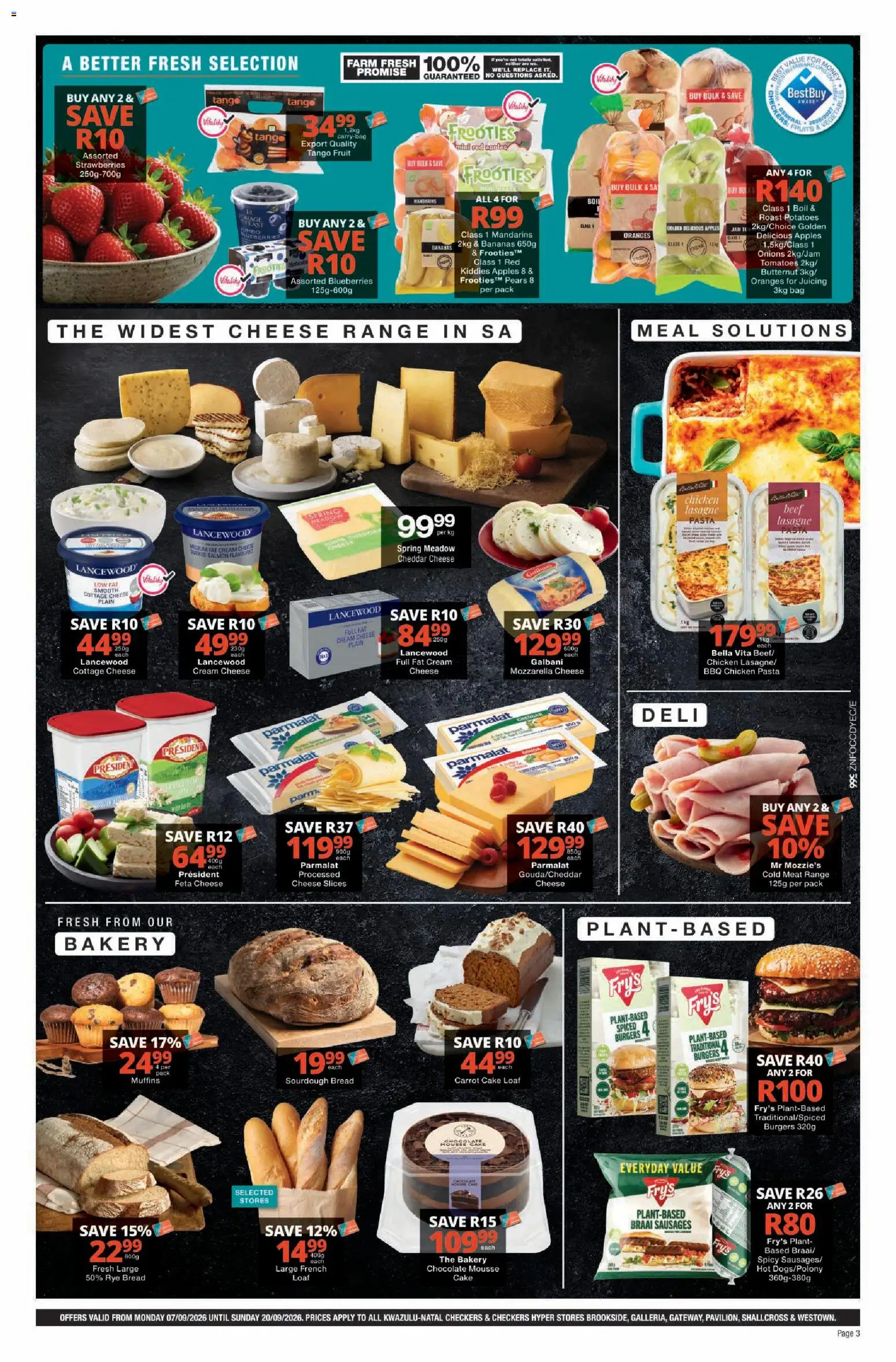 New Checkers catalogue – valid from 07/09/2026 | Page: 3