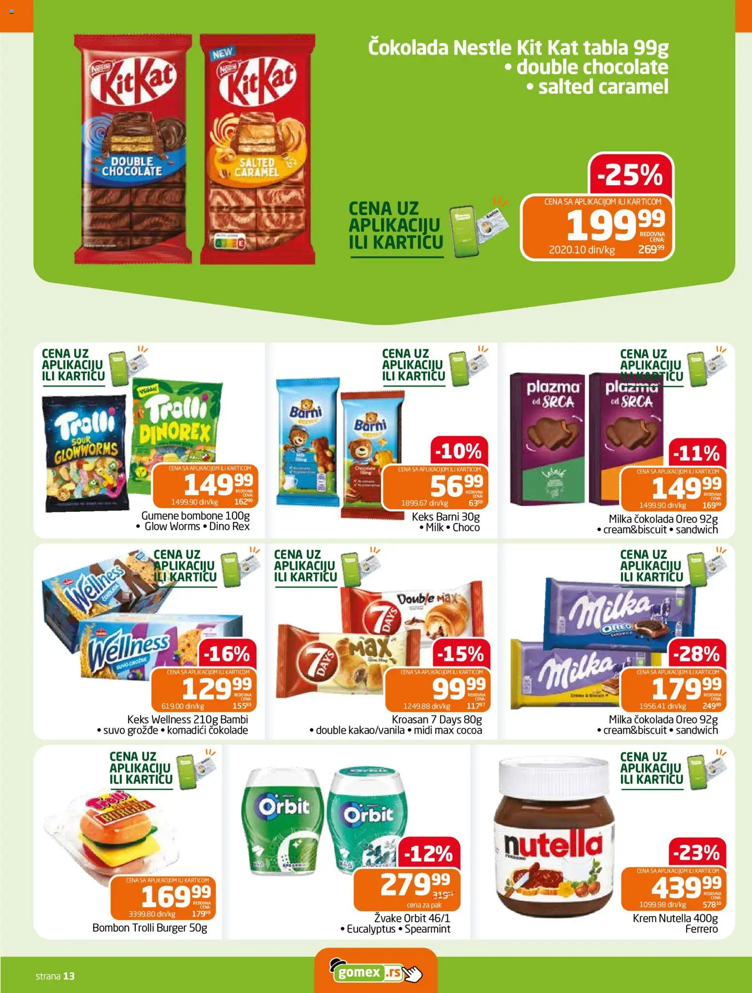 Gomex katalog - važi od 29.10.2026 | Strana: 13