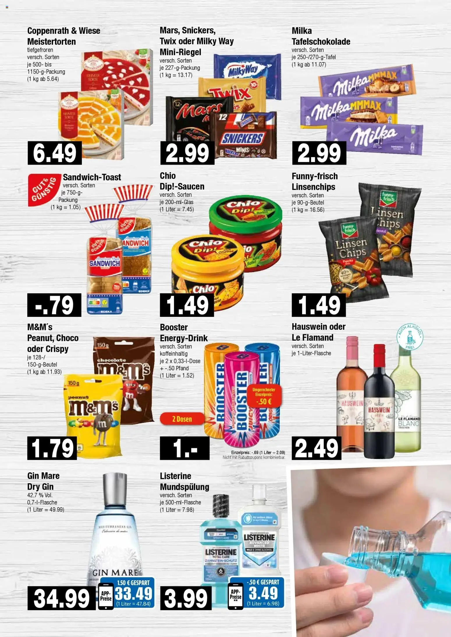 Edeka Prospekt Hamburg (ab 26.10.2026) » Angebote Online | Seite: 10 | Produkte: M&M's, Mars, Chips, Listerine