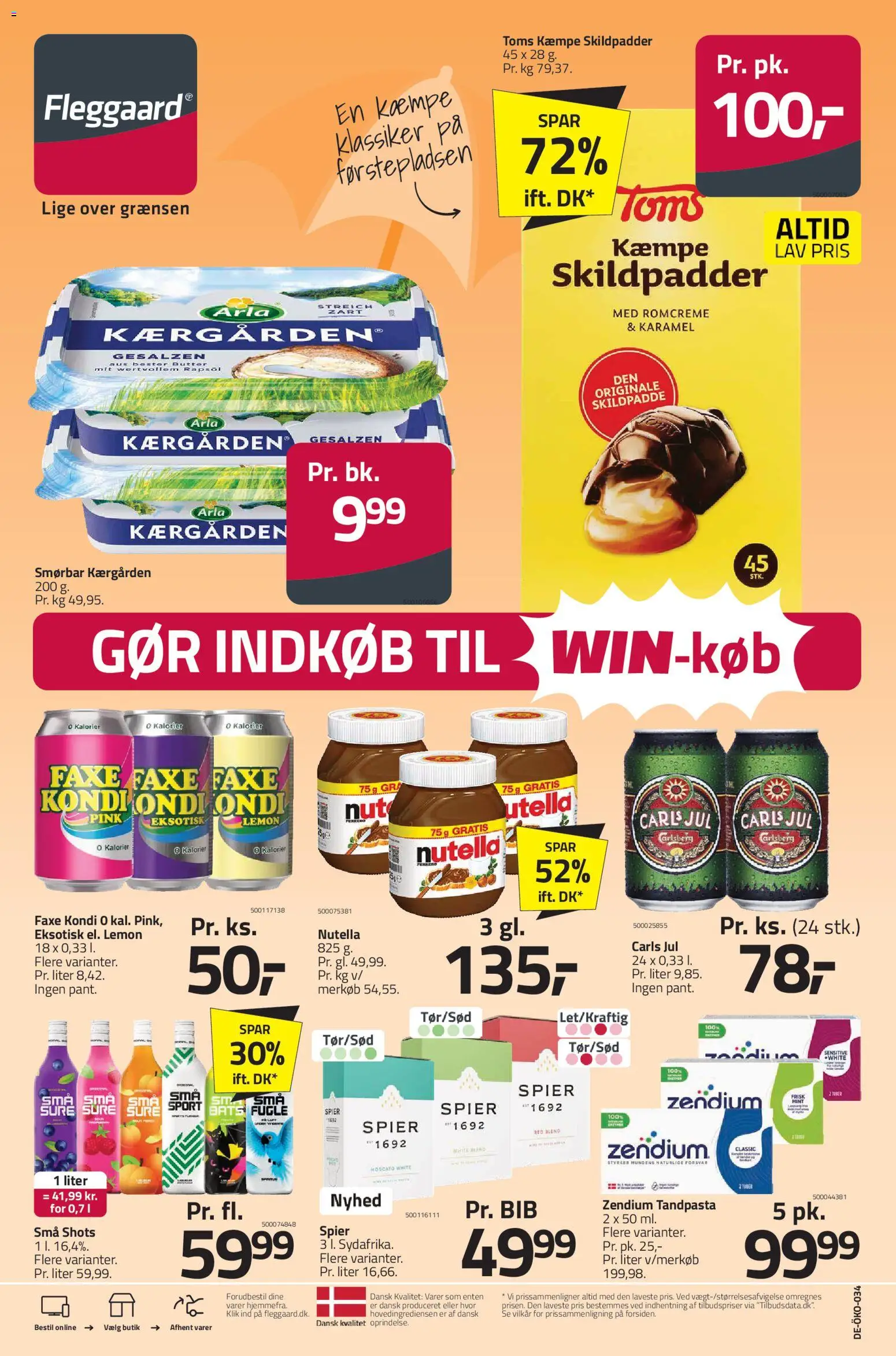 Fleggaard tilbudsavis – gyldig fra 23/09/2026 | Side: 56 | Produkter: Tandpasta, Faxe Kondi, Nutella, Søm