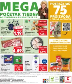 Kaufland HR akciós újság - amely érvényes a következő dátumtól: 29.04.2026 | Oldal: 48 | Termékek: Telefon, Praliné