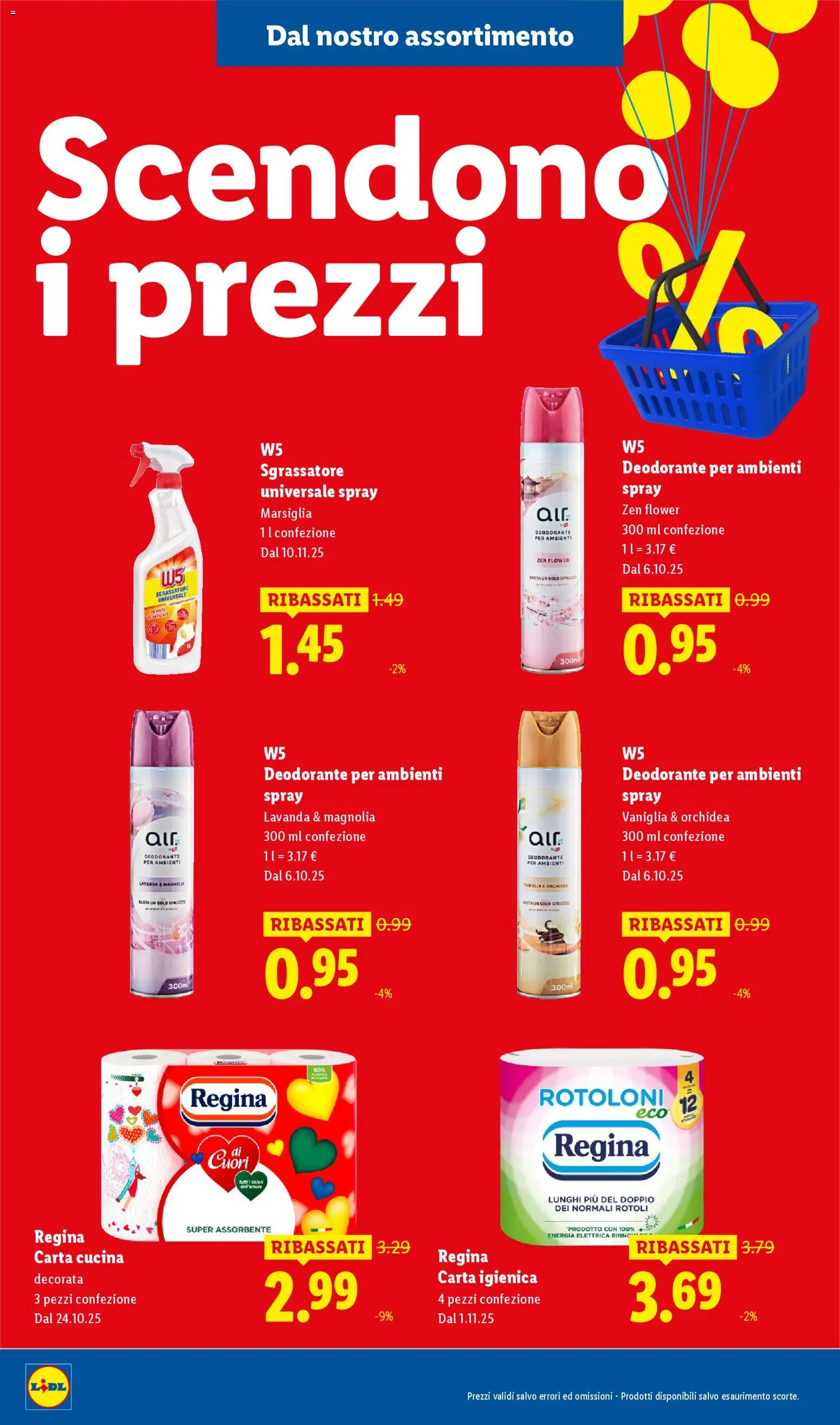 Volantino Lidl del 08.01.2026 | Pagina: 38 | Prodotti: Carta igienica, Deodorante, Sgrassatore, Lavanda
