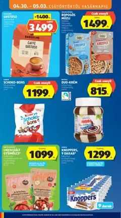 Aldi akciós újság - amely érvényes a következő dátumtól: 30.04.2026 | Oldal: 14