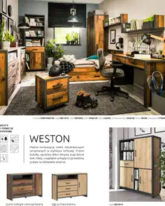 Pogląd oferty "Black Red White Gazetka - Katalog rodzinnych wnętrz" - ważna od 24.05.2024 | Strona: 114 | Produkty: Łóżko, Komoda, Półka, Regał