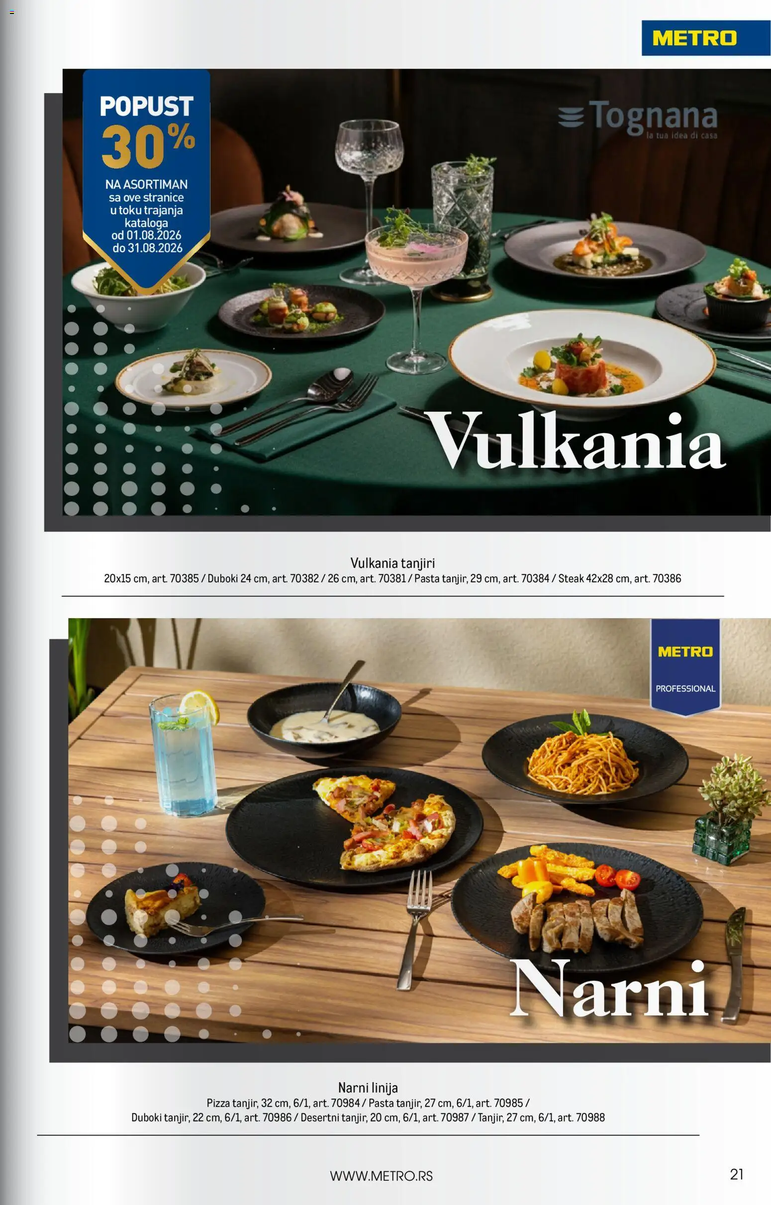 Metro katalog - važi od 01.10.2026 | Strana: 21 | Proizvode: Pasta