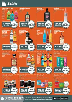 Preview of Bestway - The Big Deals Brochure valid from 09/10/2026 | Page: 14 | Products: Apple, Vodka, Tequila, Strawberry