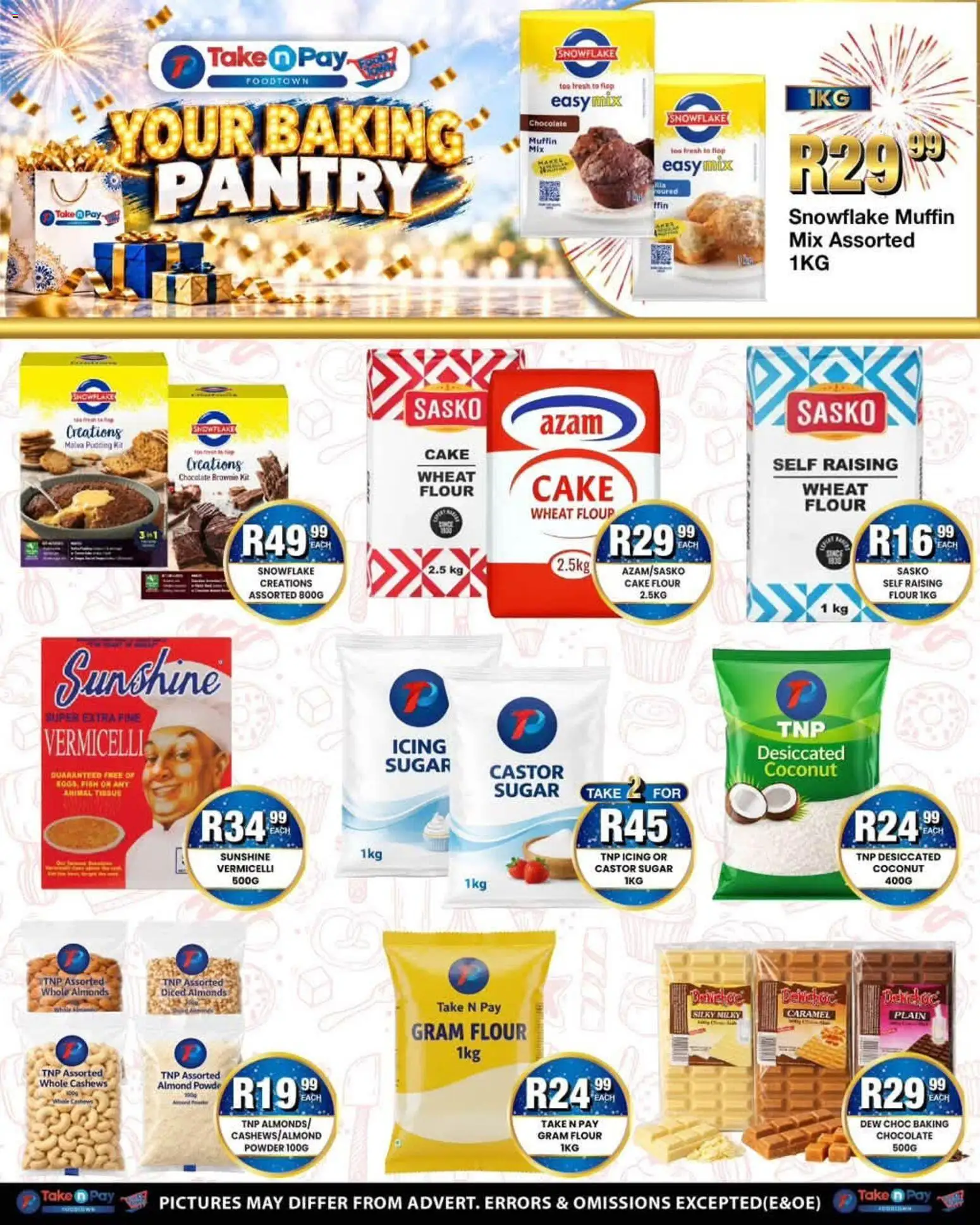 New Take n Pay catalogue – valid from 26/10/2026 | Page: 3 | Products: Powder, Cashews, Fish, Caramel