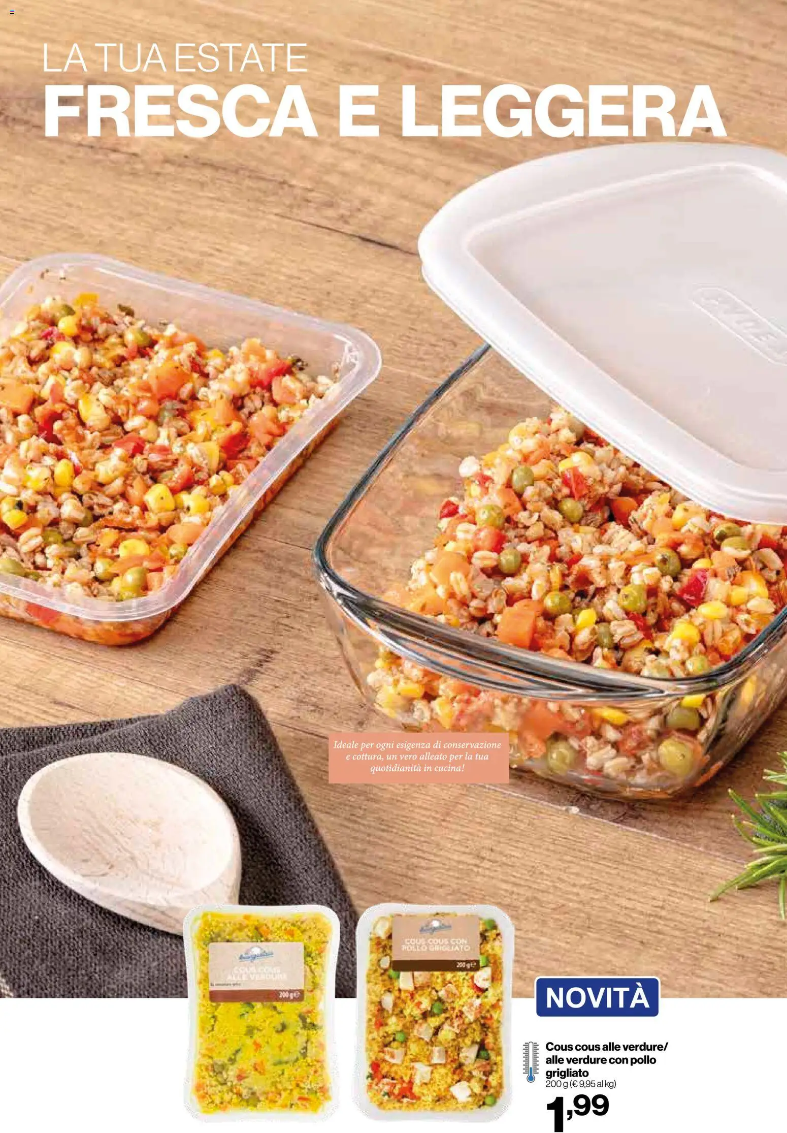 Volantino IN's del 01/07/2026 | Pagina: 2 | Prodotti: Pollo, Verdure, Cous cous