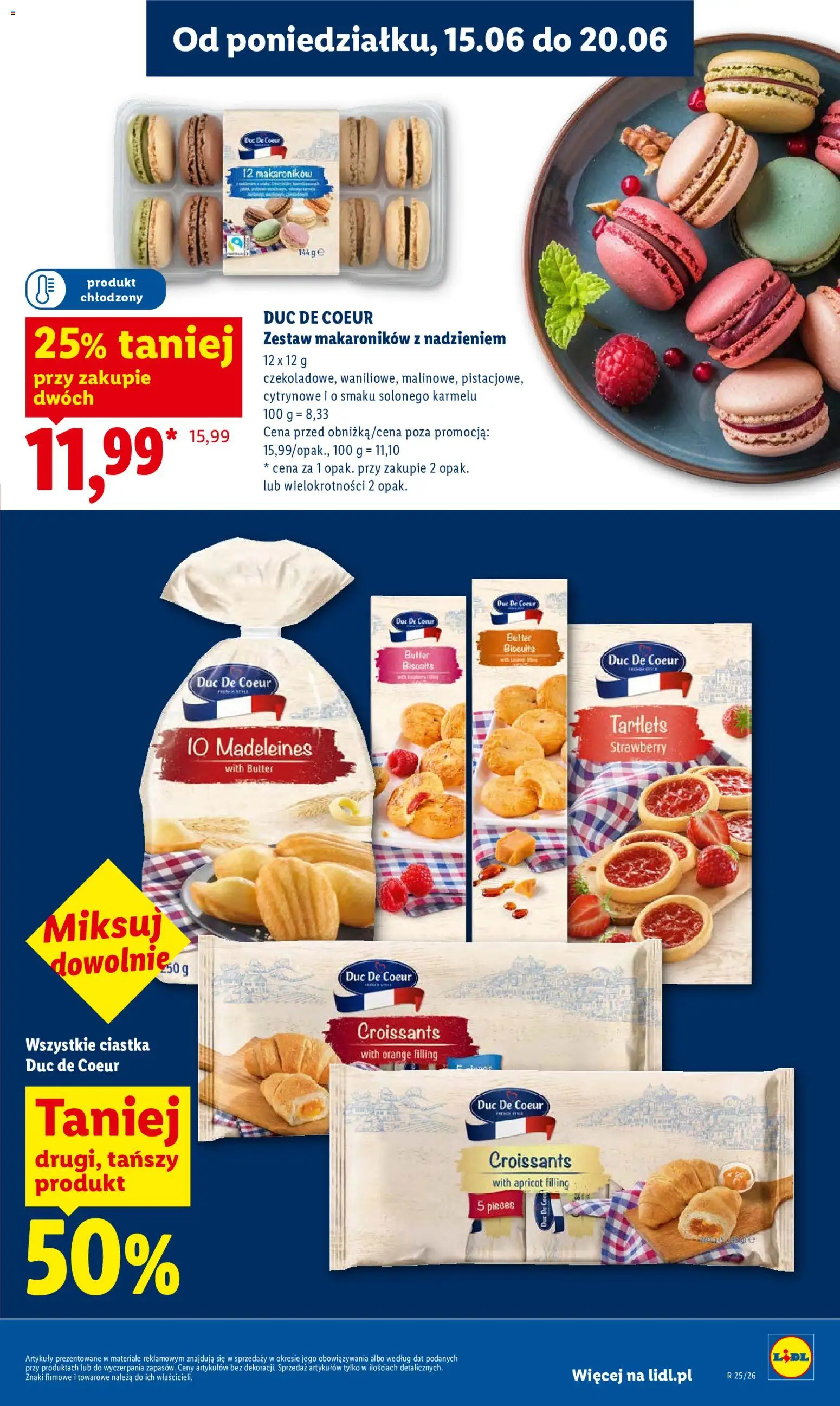 Lidl gazetka od 15.06.2026 | Strona: 71 | Produkty: Ciastka