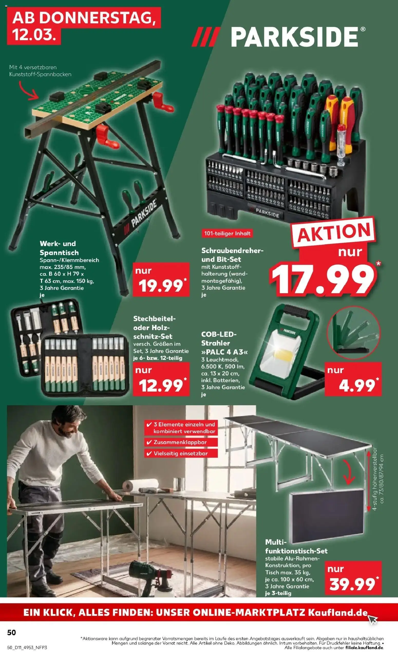 Kaufland Prospekt Meppen	 – gültig ab 09.03.2026 | Seite: 62 | Produkte: Tisch