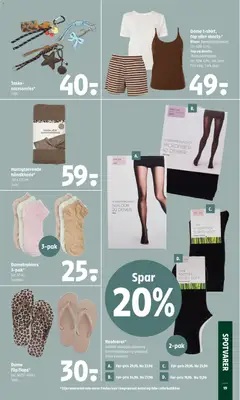 Coop 365 - Tilbudsavis uge 25 gyldig fra 18.06.2026 | Side: 23 | Produkter: Shorts, Taske, Bluse, Tights
