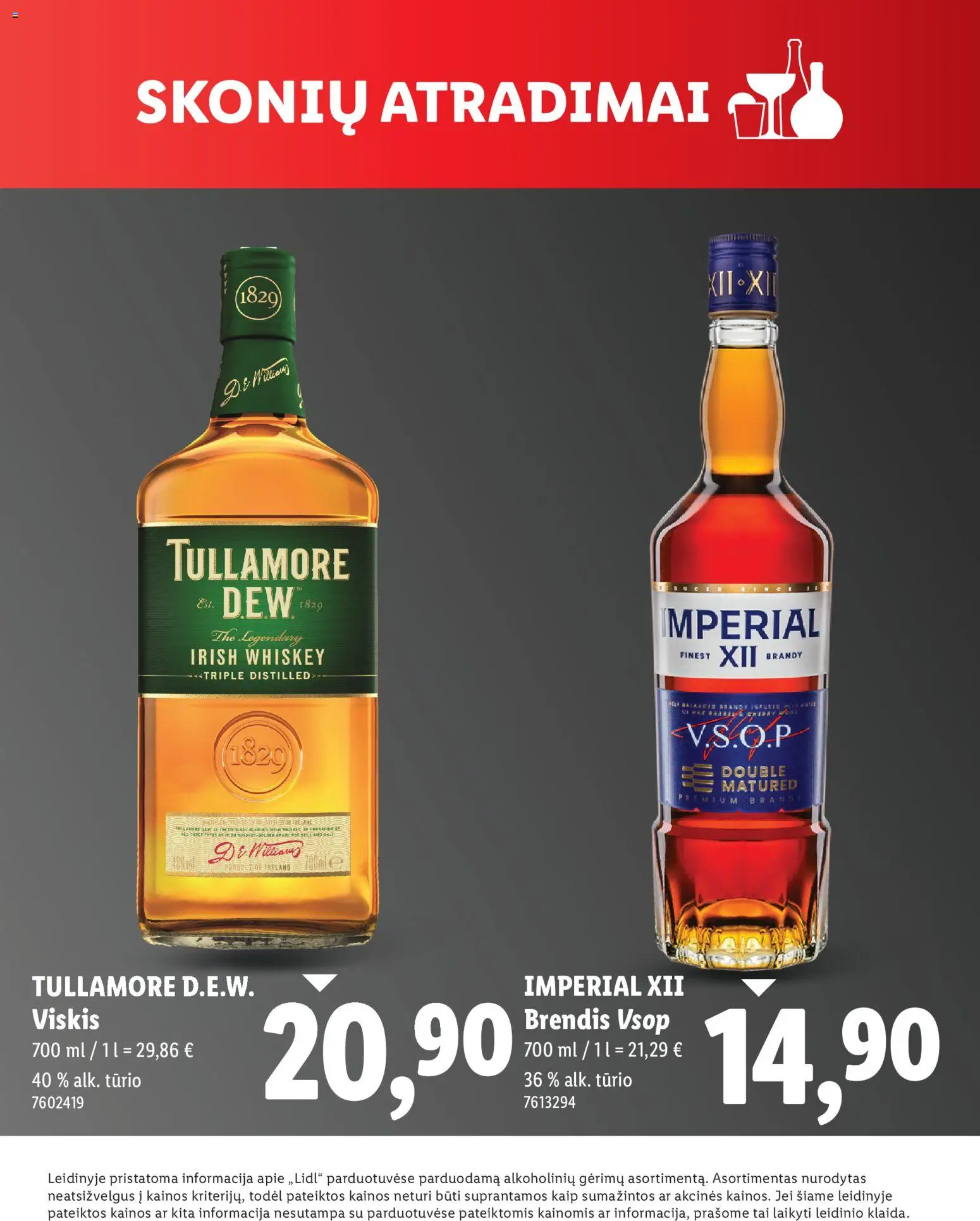 LIDL akcijos nuo 04.12.2025 | Puslapis: 19 | Prekių: Viskis