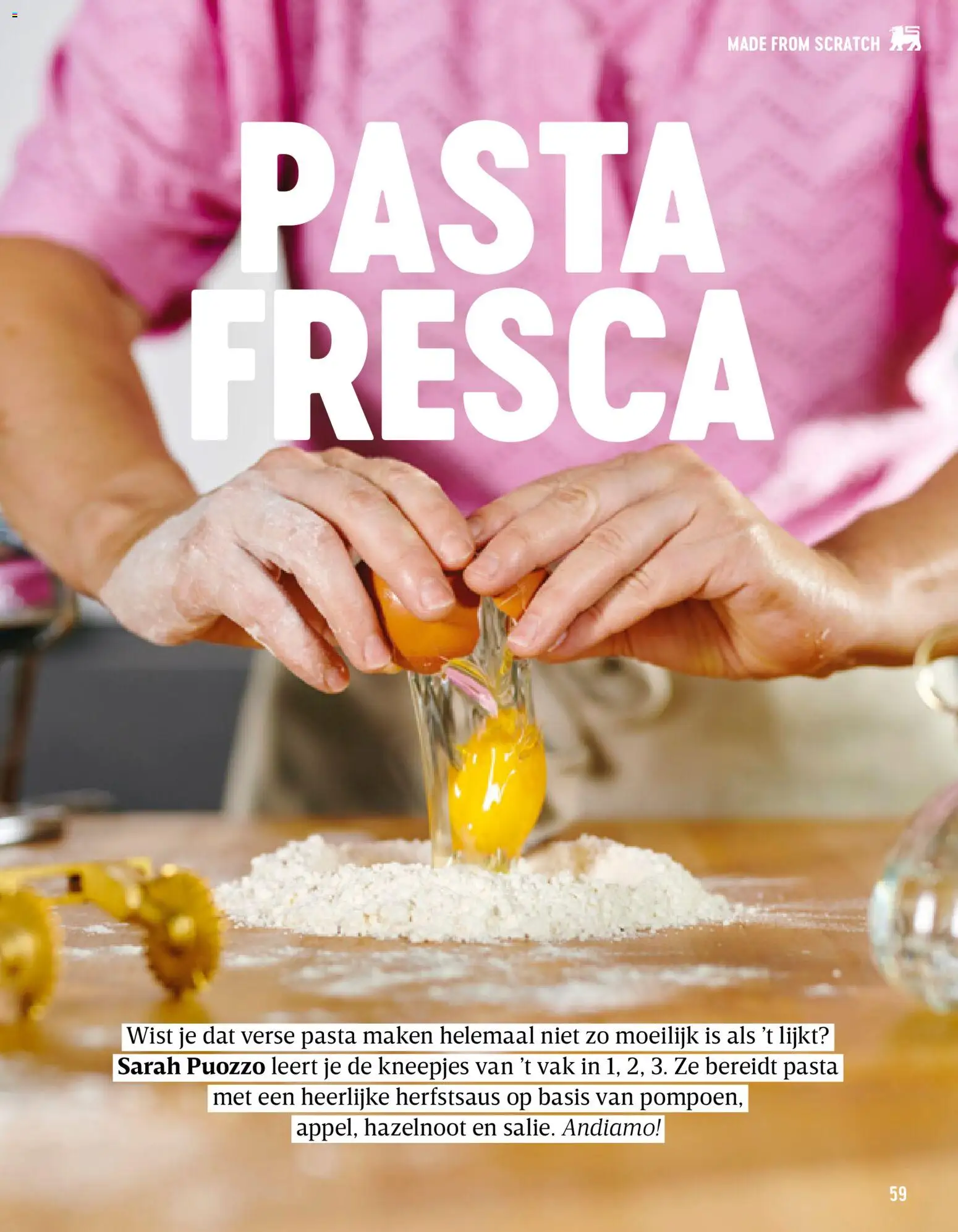 {H1} | Pagina: 59 | Producten: Pasta