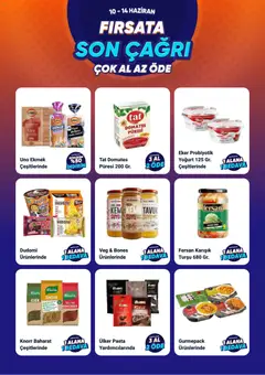 10.06.2026 tarihinden itibaren geçerli olan Çağrı Market kataloğu önizlemesi | Sayfa: 2 | Ürünler: Askı, Domates, Baharat, Zencefil