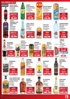 Náhled letáku LUBOVNÍANKA Minerální voda, různé druhy 1,5 l PET láhev od 23.09.2026 | Strana: 38