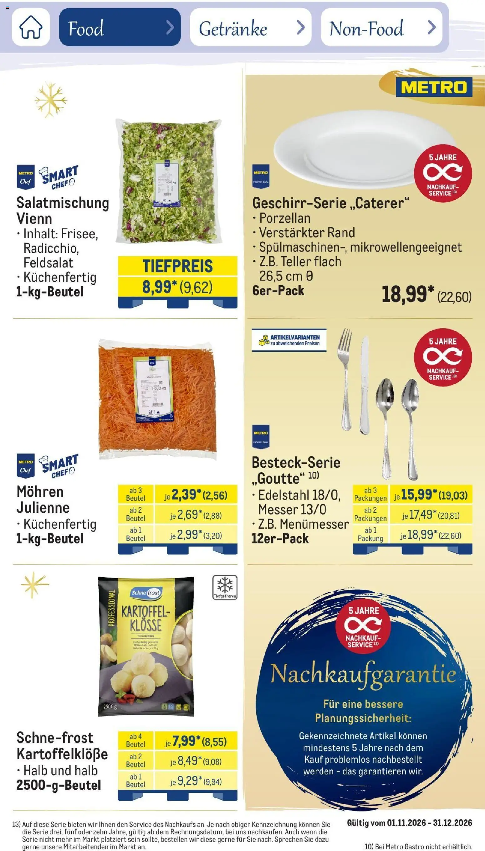 Metro Saisonkatalog Festtage voller Genuss – gültig ab 01.11.2026 | Seite: 16 | Produkte: Mohren