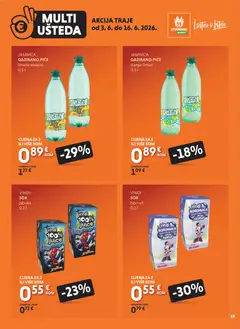 Katalog Studenac - Pregled kataloga iz trgovine Studenac, vrijedi od 03.06.2026 | Stranica: 18 | Proizvodi: Jamnica, Limeta, Borovnica, Jabuka