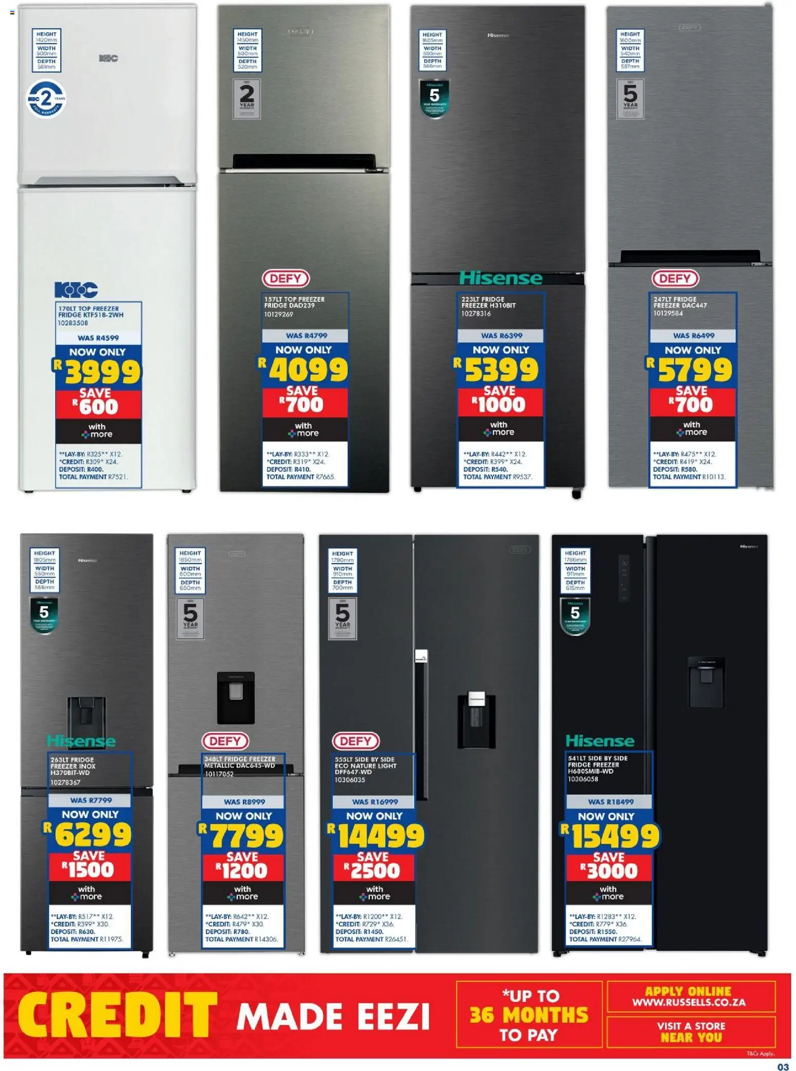 New Russells catalogue – valid from 18.06.2026 | Page: 3