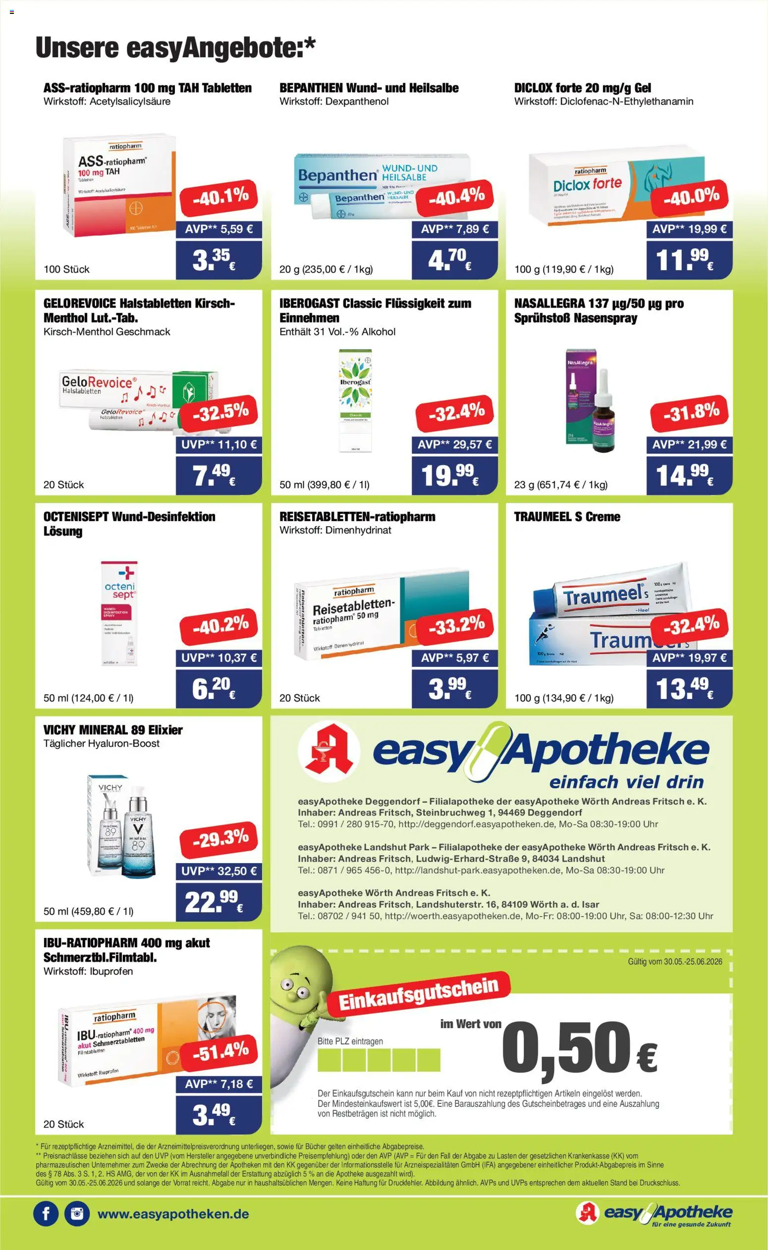 Easy Apotheke Prospekt – gültig ab 30.05.2026 | Seite: 5 | Produkte: Creme, Uhr