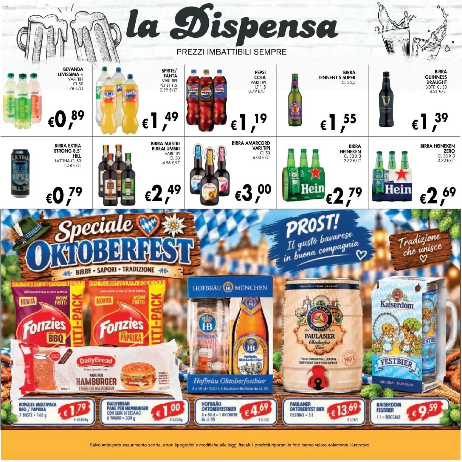 Volantino Coal del 24/09/2026 | Pagina: 21 | Prodotti: Tennent's, Semi di sesamo, Sesamo, Hamburger