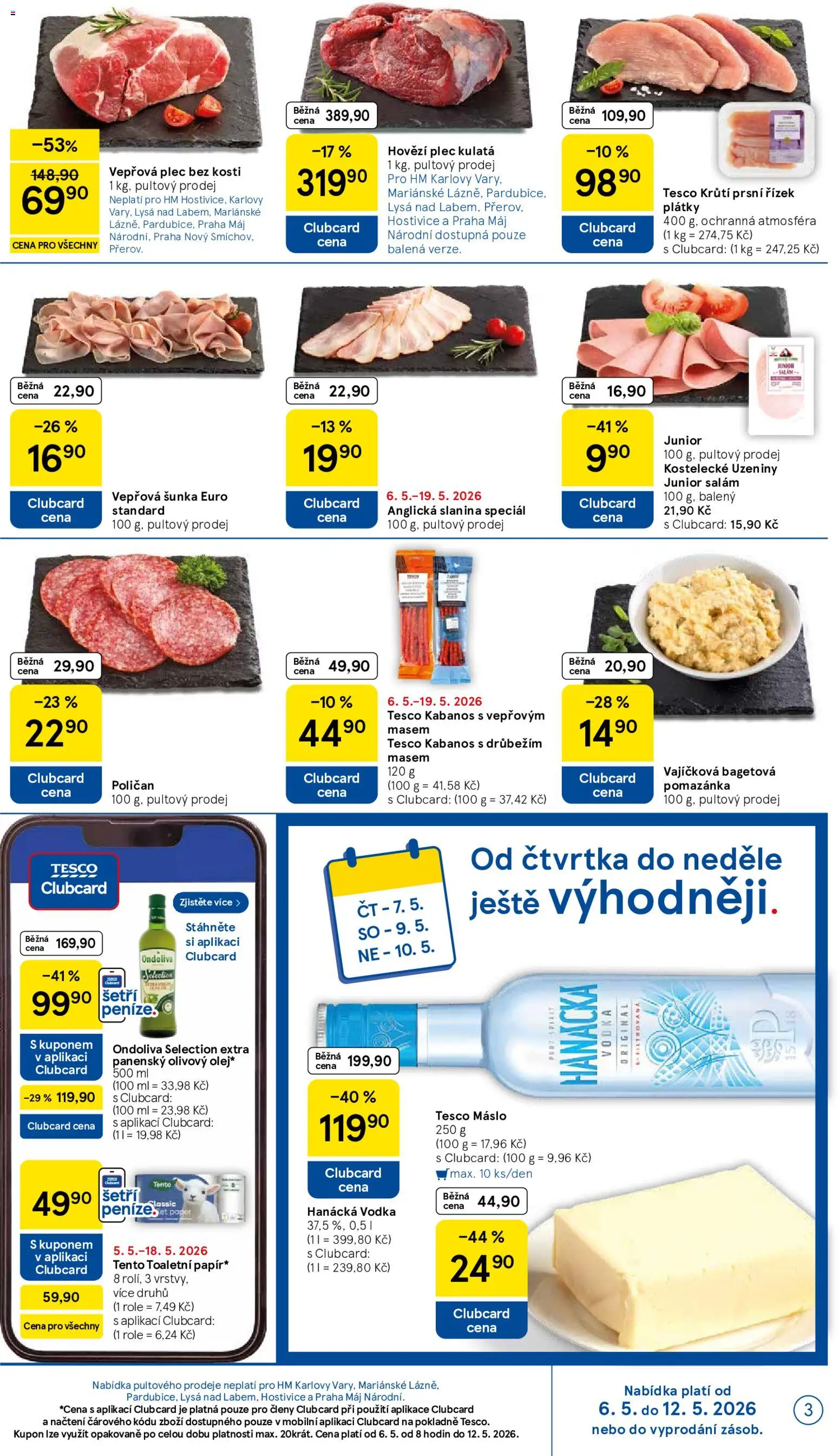 Tesco leták - Hypermarket od 06.05.2026 | Strana: 3