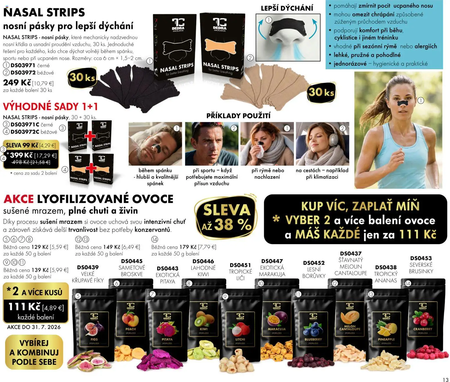 Nové Dedra akcie – leták je platný od 01.07.2026 | Strana: 13