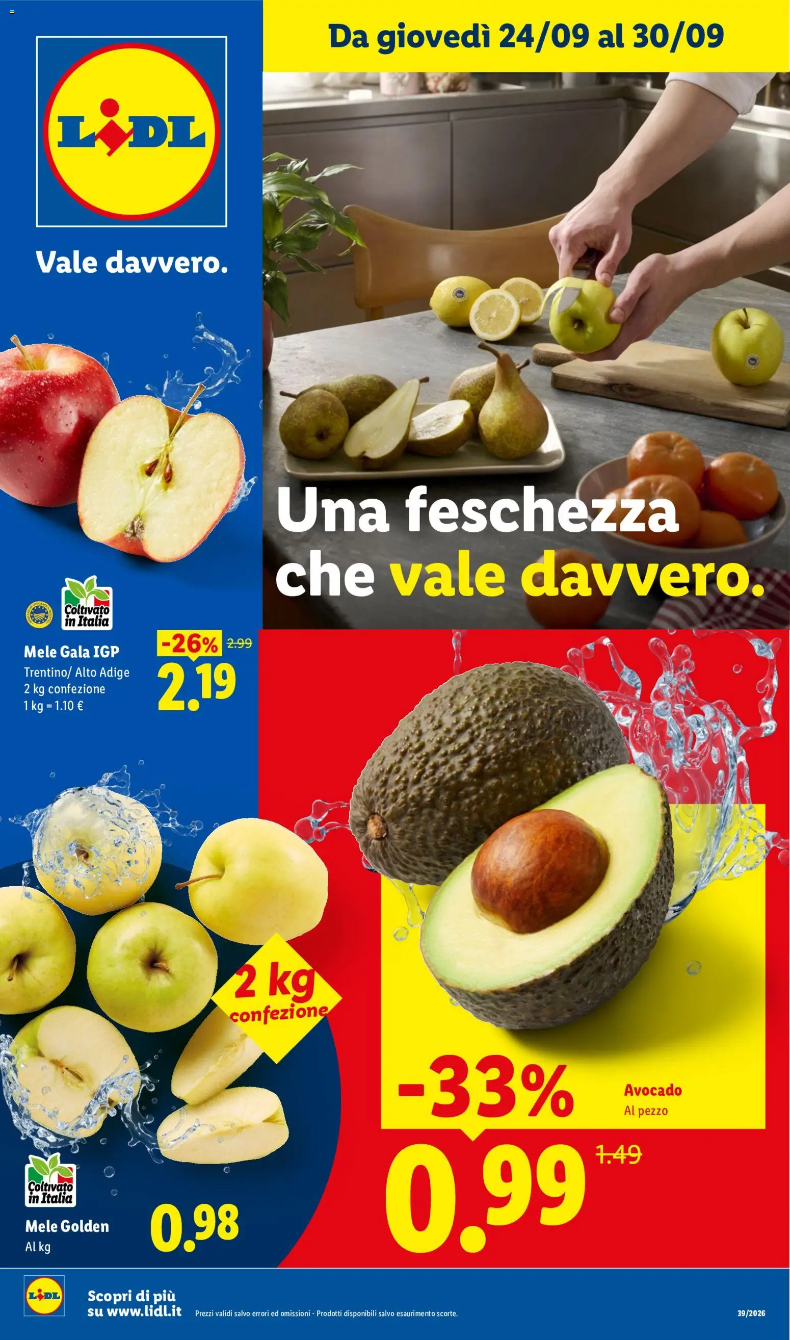 Volantino Lidl del 24/09/2026 | Pagina: 1