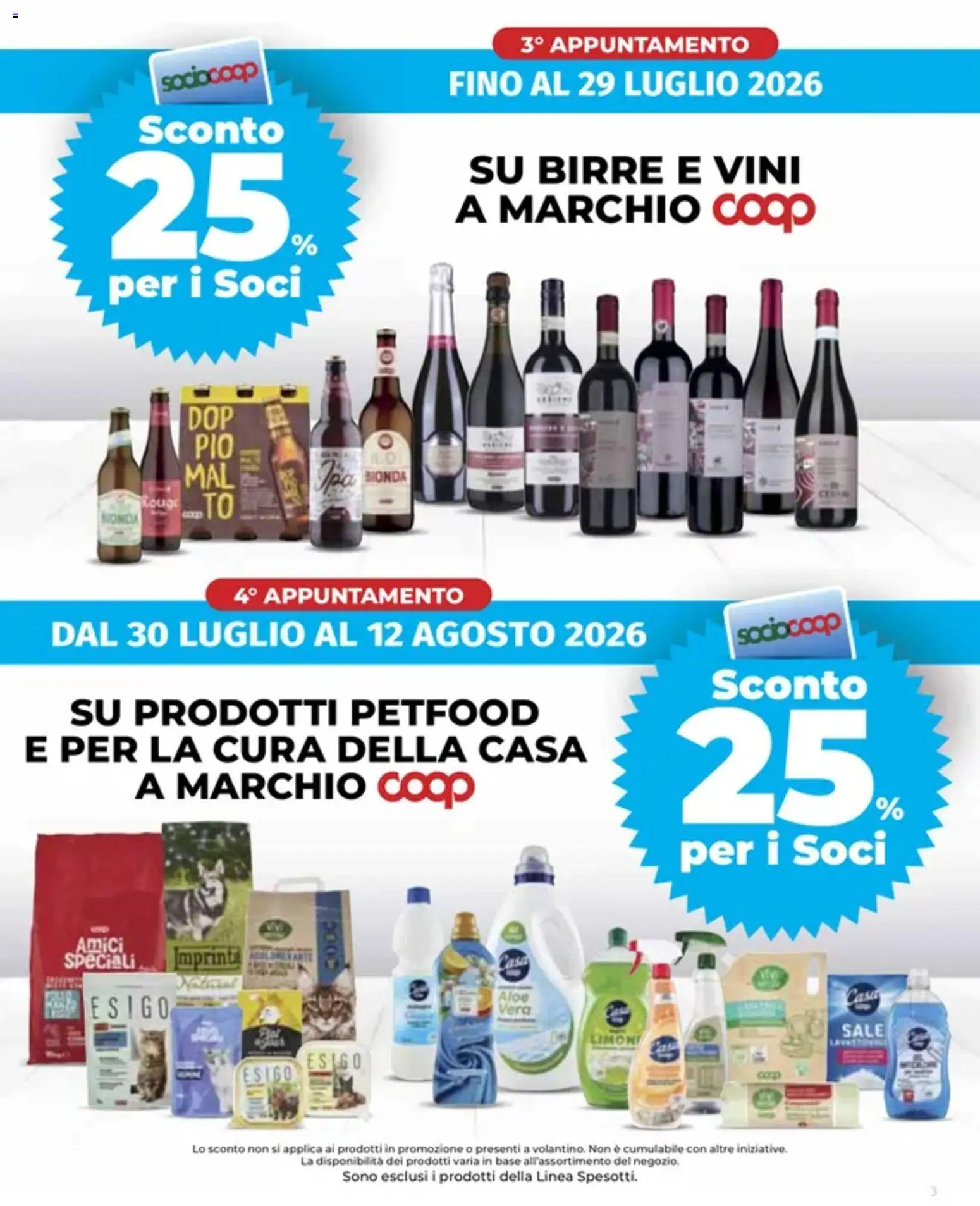Volantino COOP del 23/07/2026 | Pagina: 3 | Prodotti: Sale