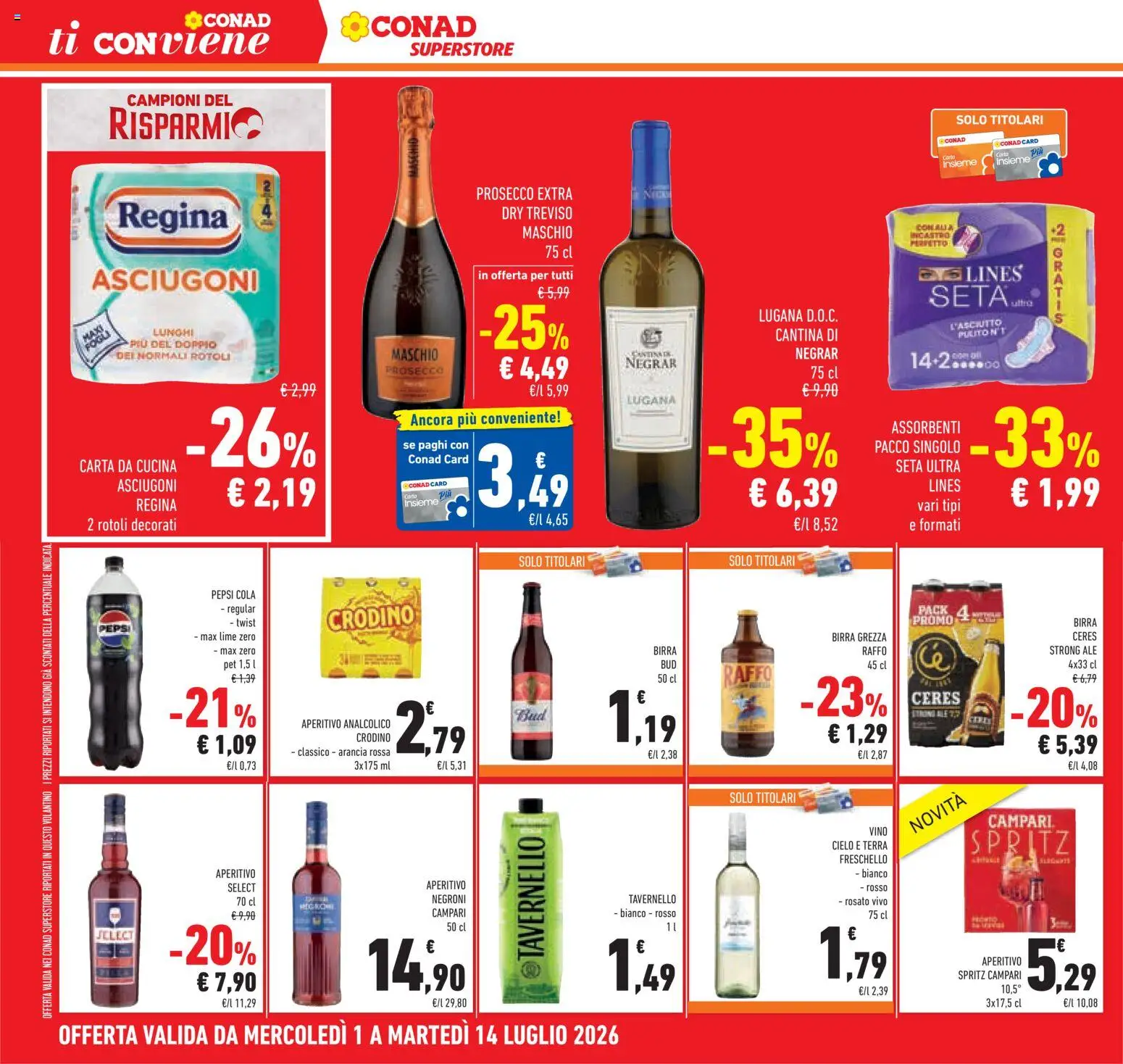 Volantino Conad del 01/07/2026 | Pagina: 30