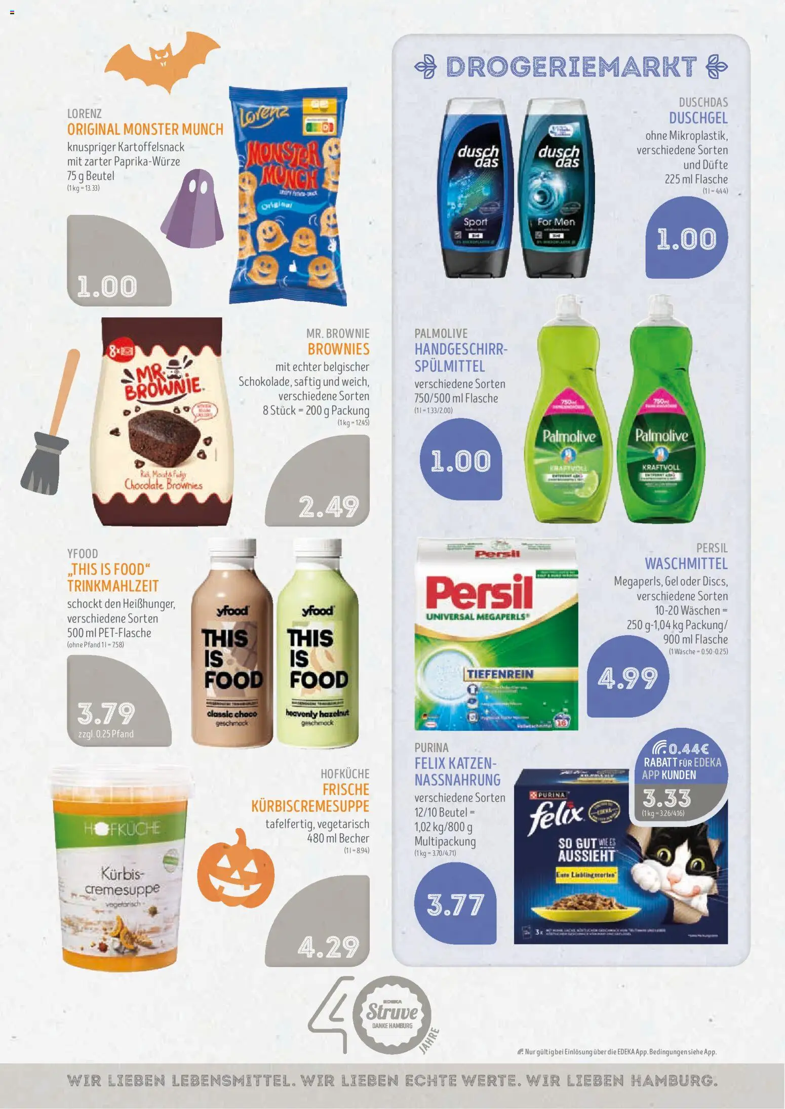 Edeka Struve Prospekt – gültig ab 26.10.2026 | Seite: 9 | Produkte: Duschgel, Duschdas, Waschmittel, Persil